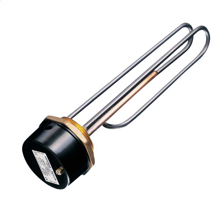 Heatrae 11" 3kW Titanium Immersion Heater with Rod Thermostat