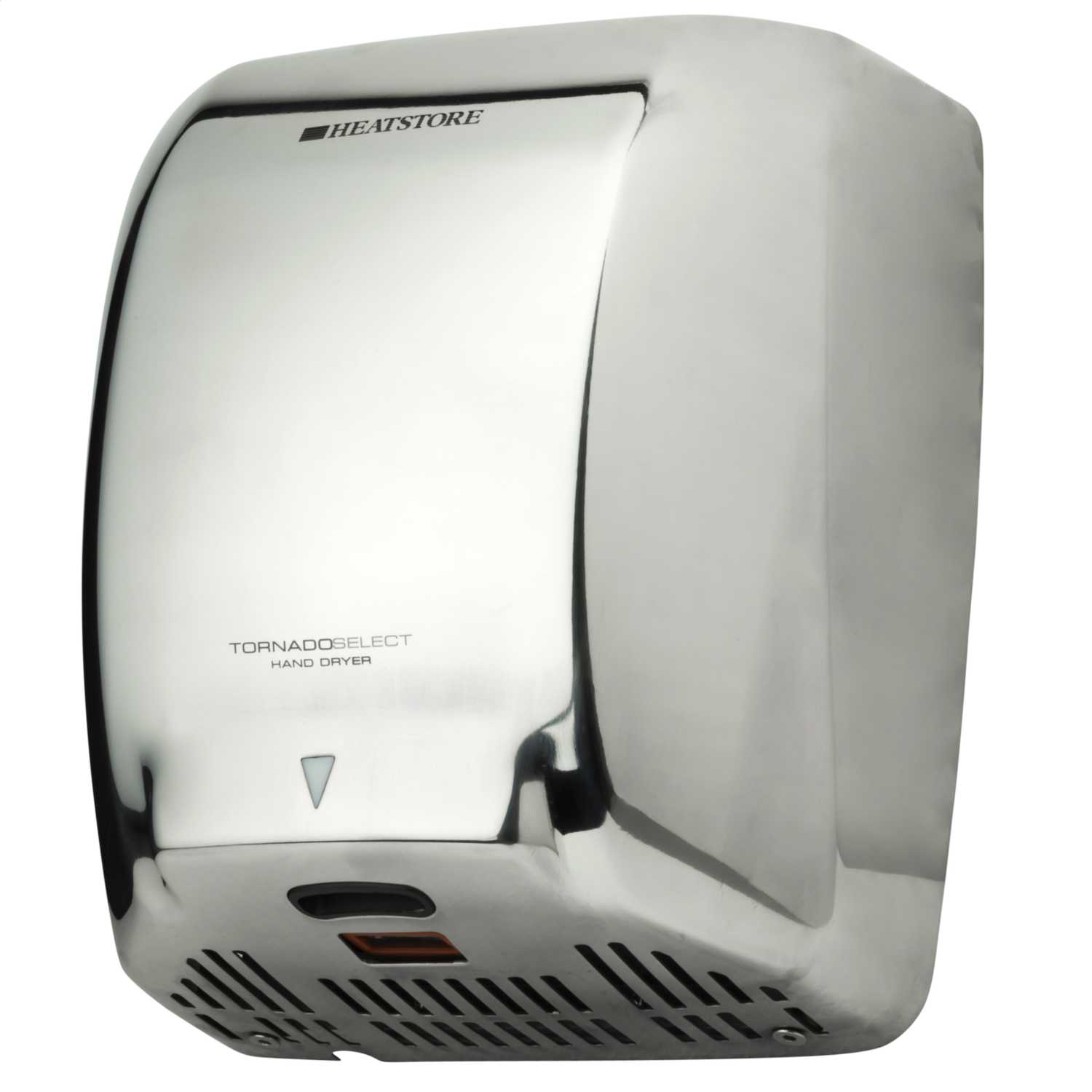 Heatstore 550W / 1.8kW Tornado Select HiSpeed Hand Dryer Stainless