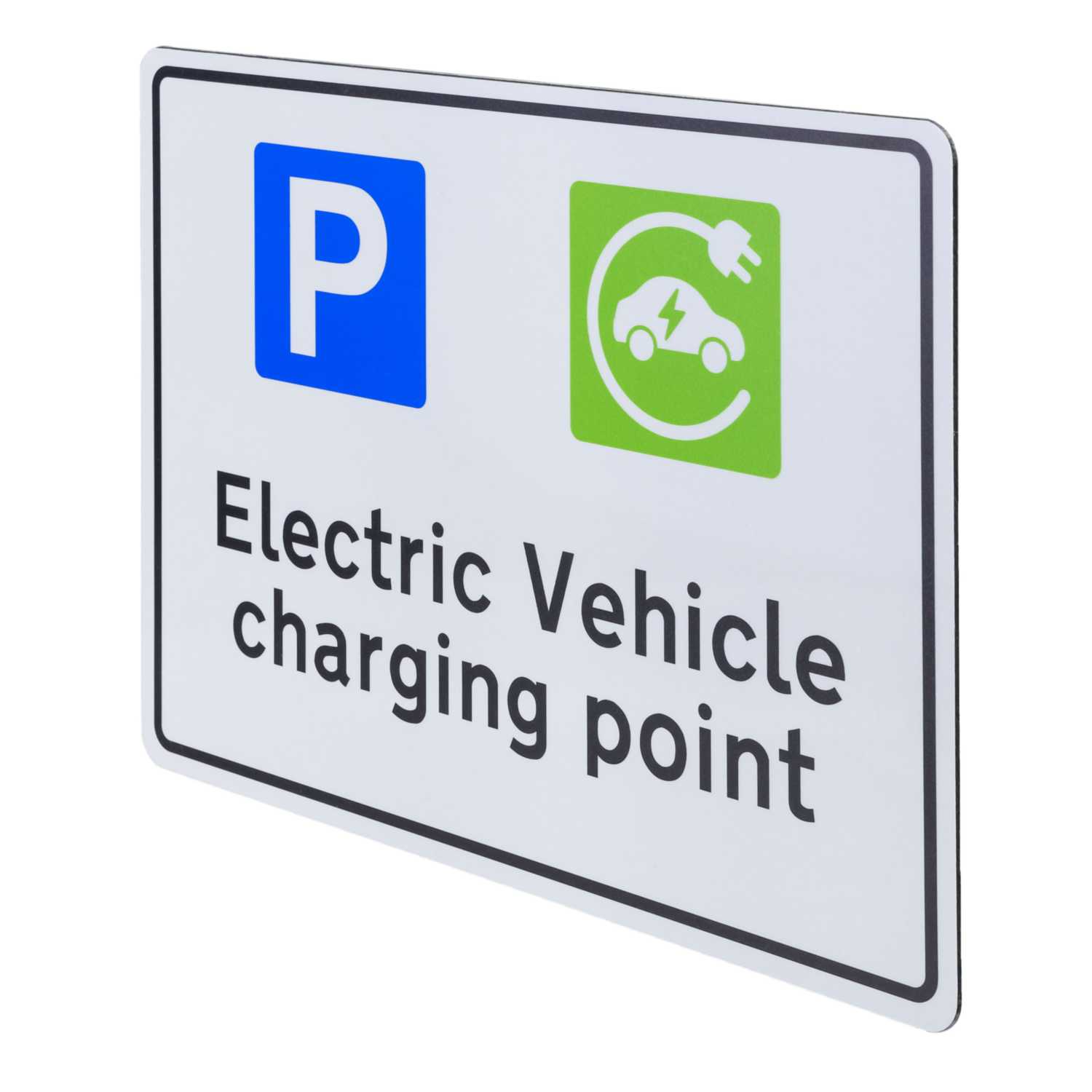 ICS 200mm x 300mm EV Charging Point Sign (ICSEVS2) | CEF