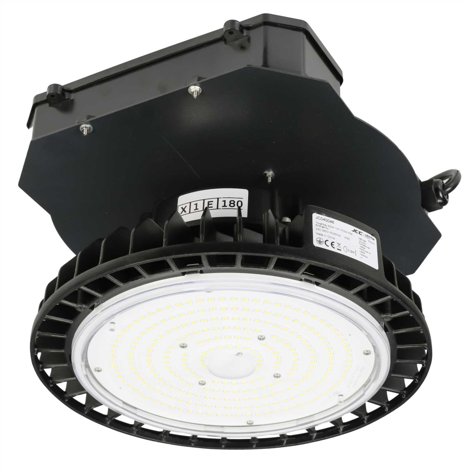 JCC Toughbay 200W LED Emergency Retrofit 120° Fitting 5700K (JC040046