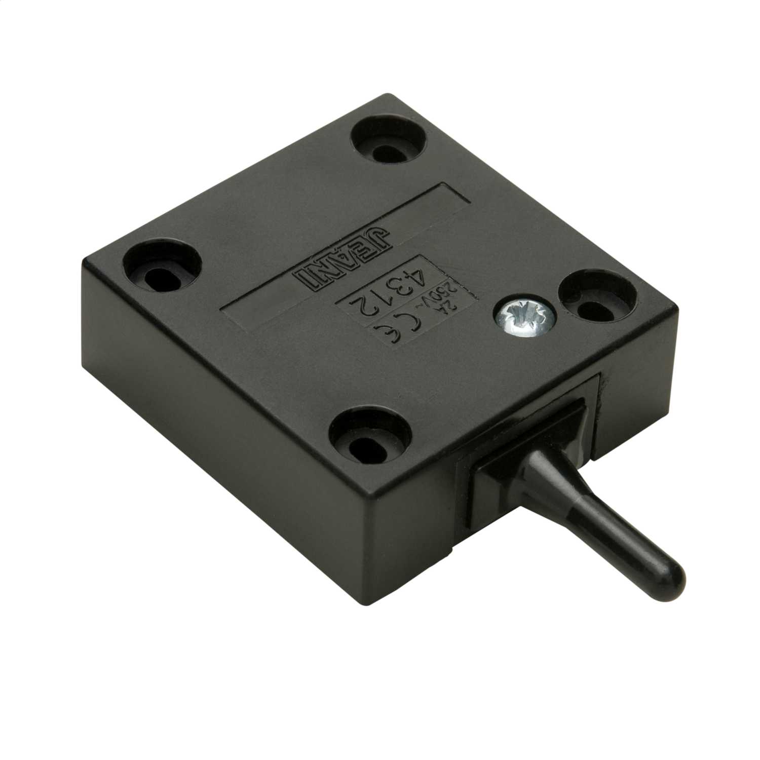 Jeani Surface Push to Break Door Switch Black (Sold in 1's) (144) CEF
