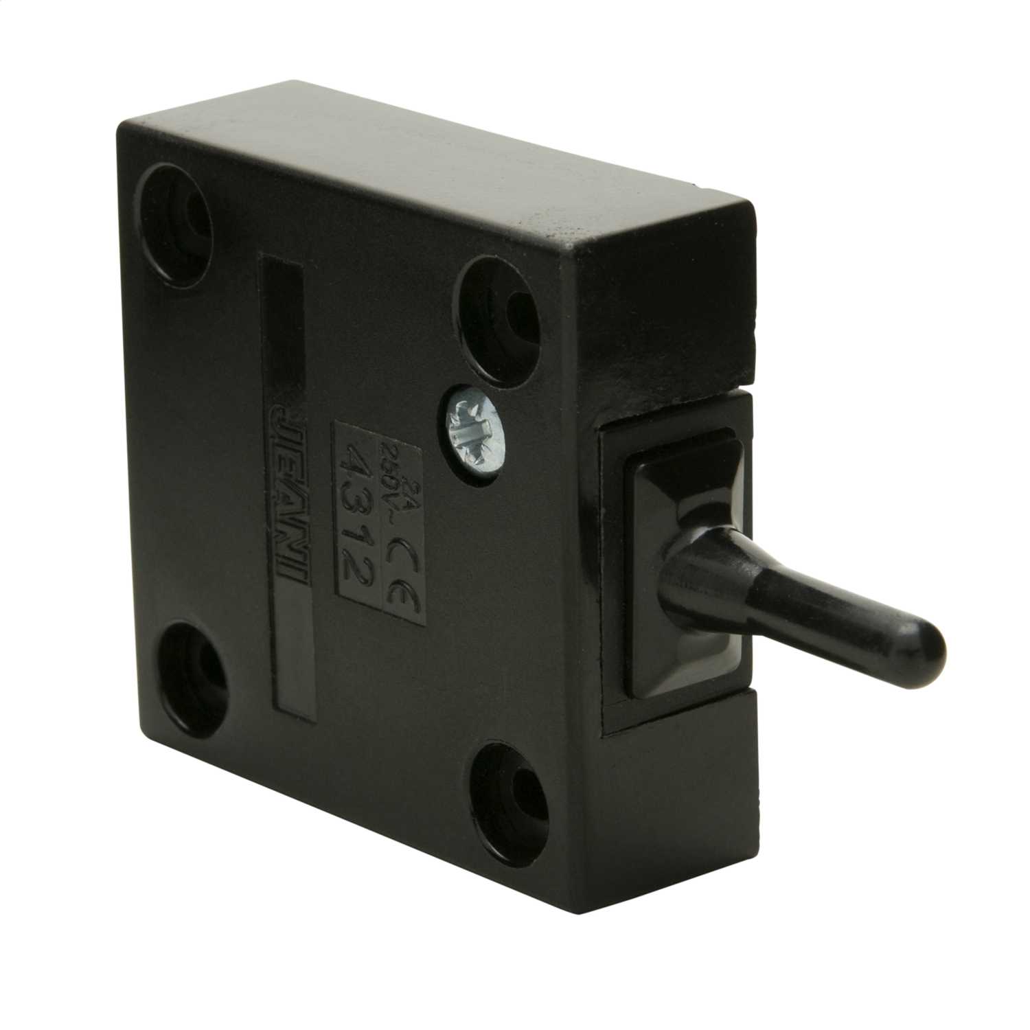 Jeani Surface Push to Break Door Switch Black (Sold in 1's) (144) CEF