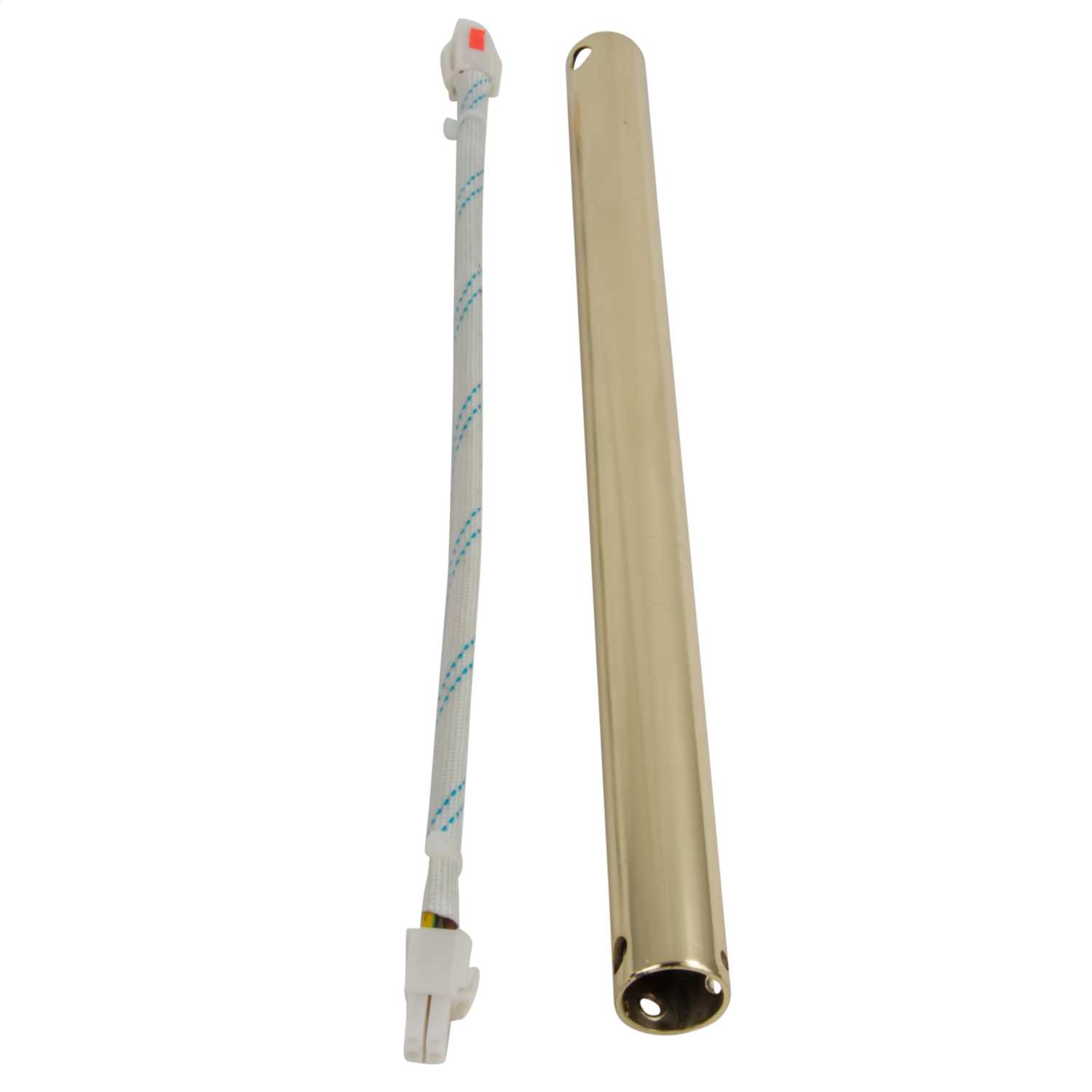 Westinghouse Lighting 18" Ceiling Fan Drop Down Rod Polished Brass