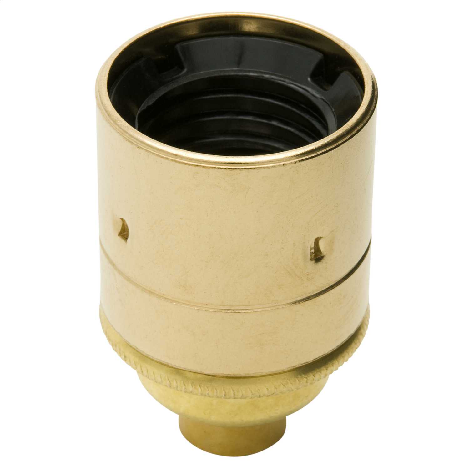 Jeani Edison Screw ES E27 ½" Plain Liner L/Holder Brass (Sold in 1's