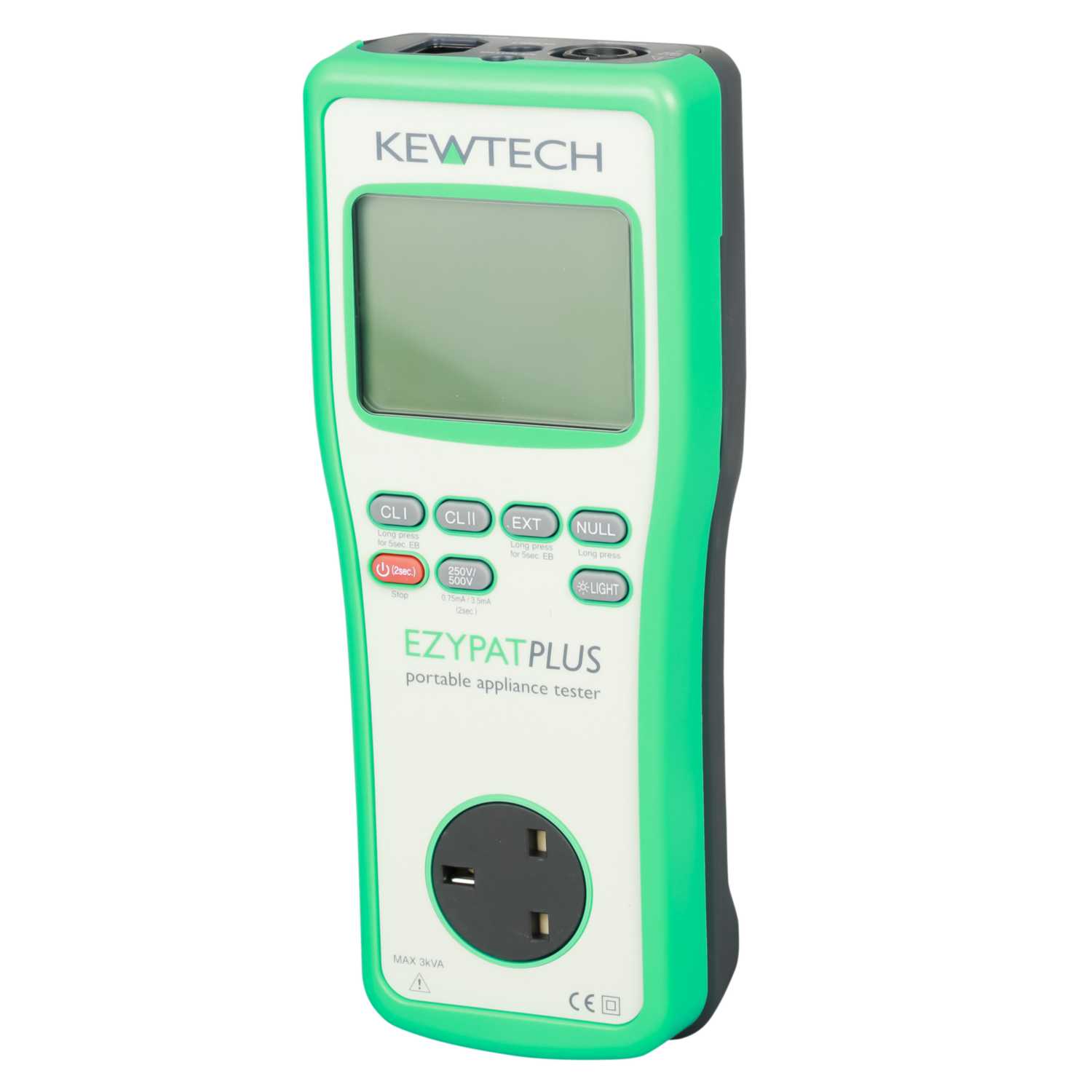 Kewtech EZYPAT Hand Held Battery Operated PAT Tester (EZYPAT) CEF