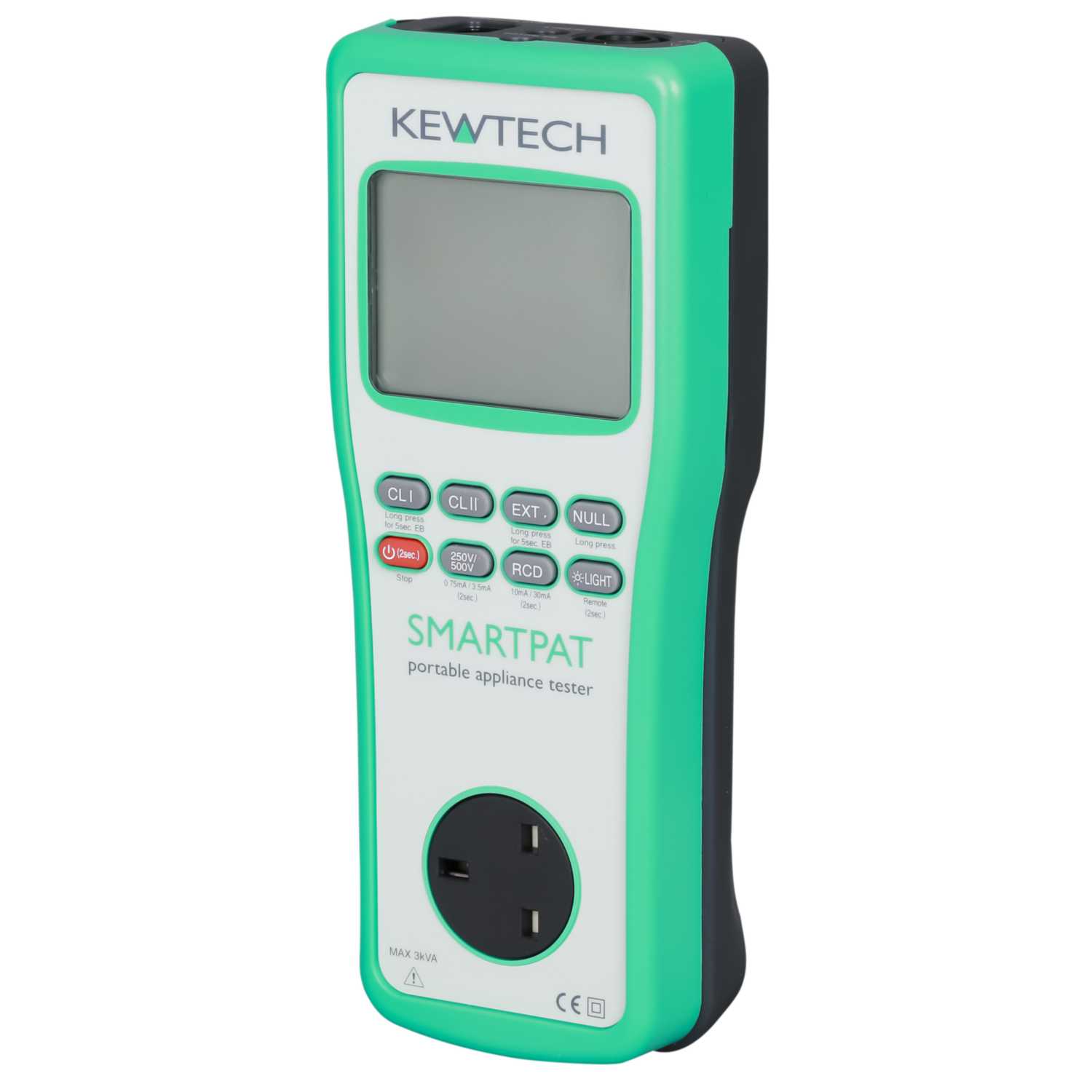 Kewtech Battery Operated PAT Tester with Run Leakage and Remote APP