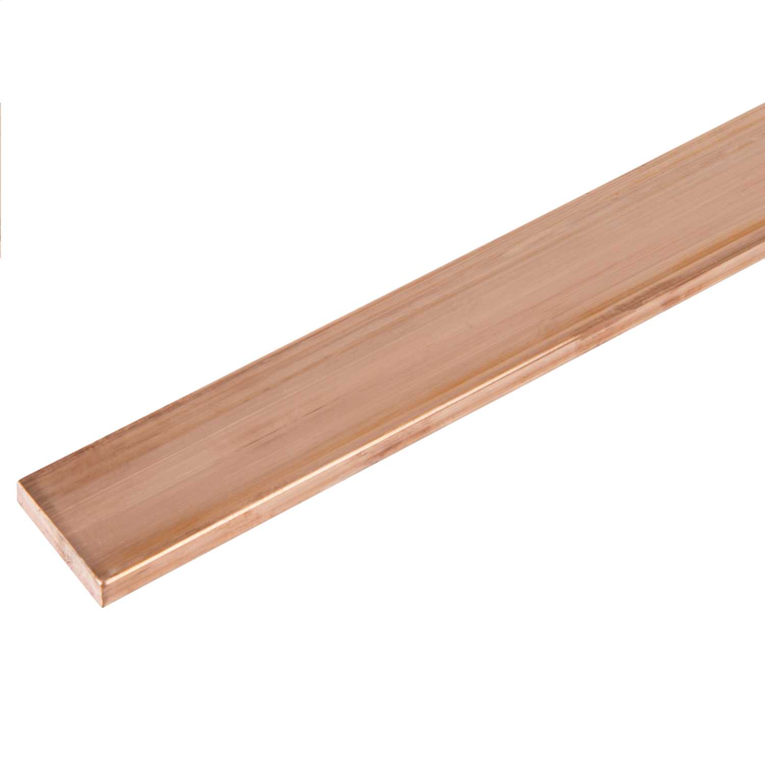 Kingsmill Industries 25mm x 6mm Hard Drawn Copper Bar (1m Length) (CBHD2560) CEF