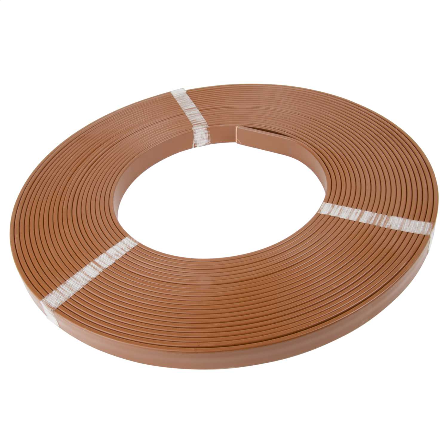 Kingsmill Industries 25mm x 3mm PVC Covered Copper Tape Brown (25m Coil