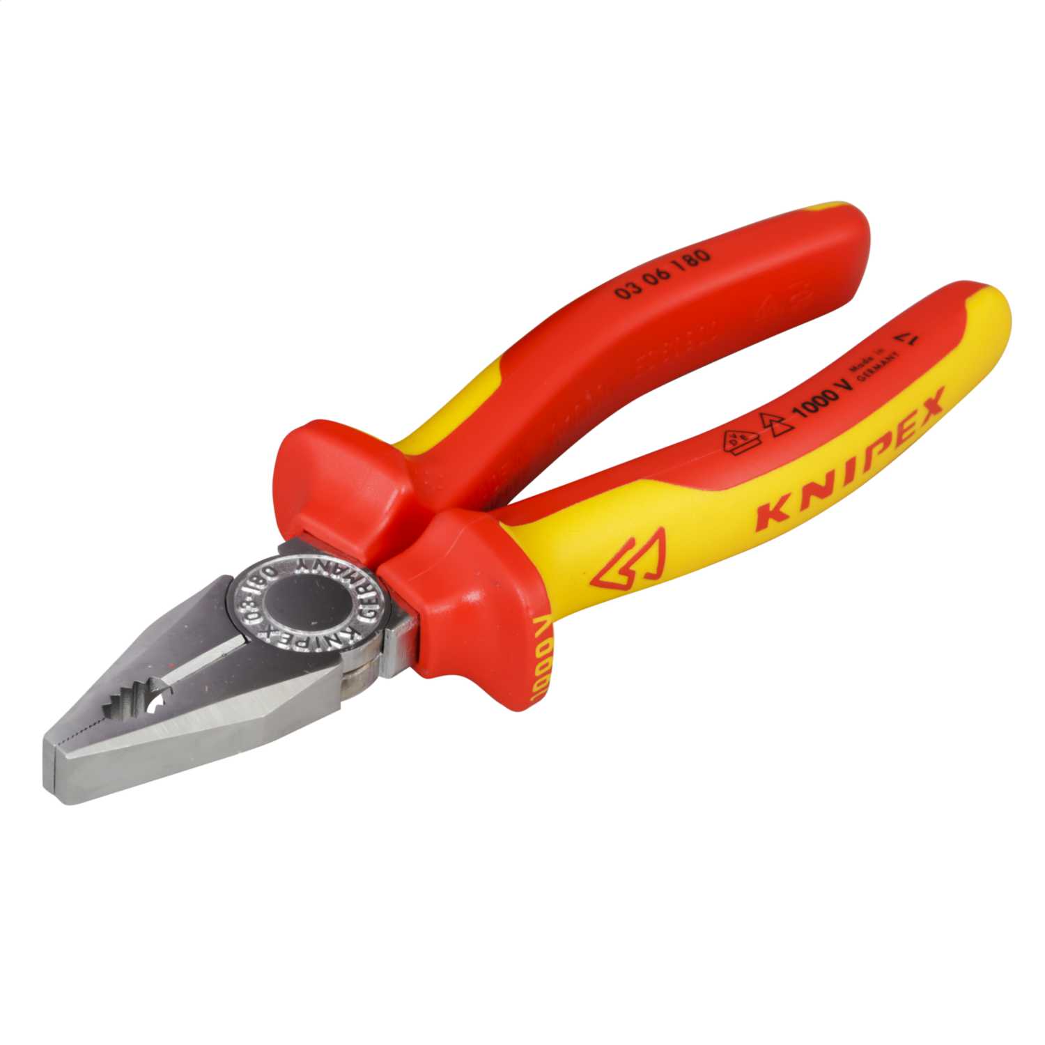Knipex 180mm VDE Combination Pliers (03 06 180 SB) CEF