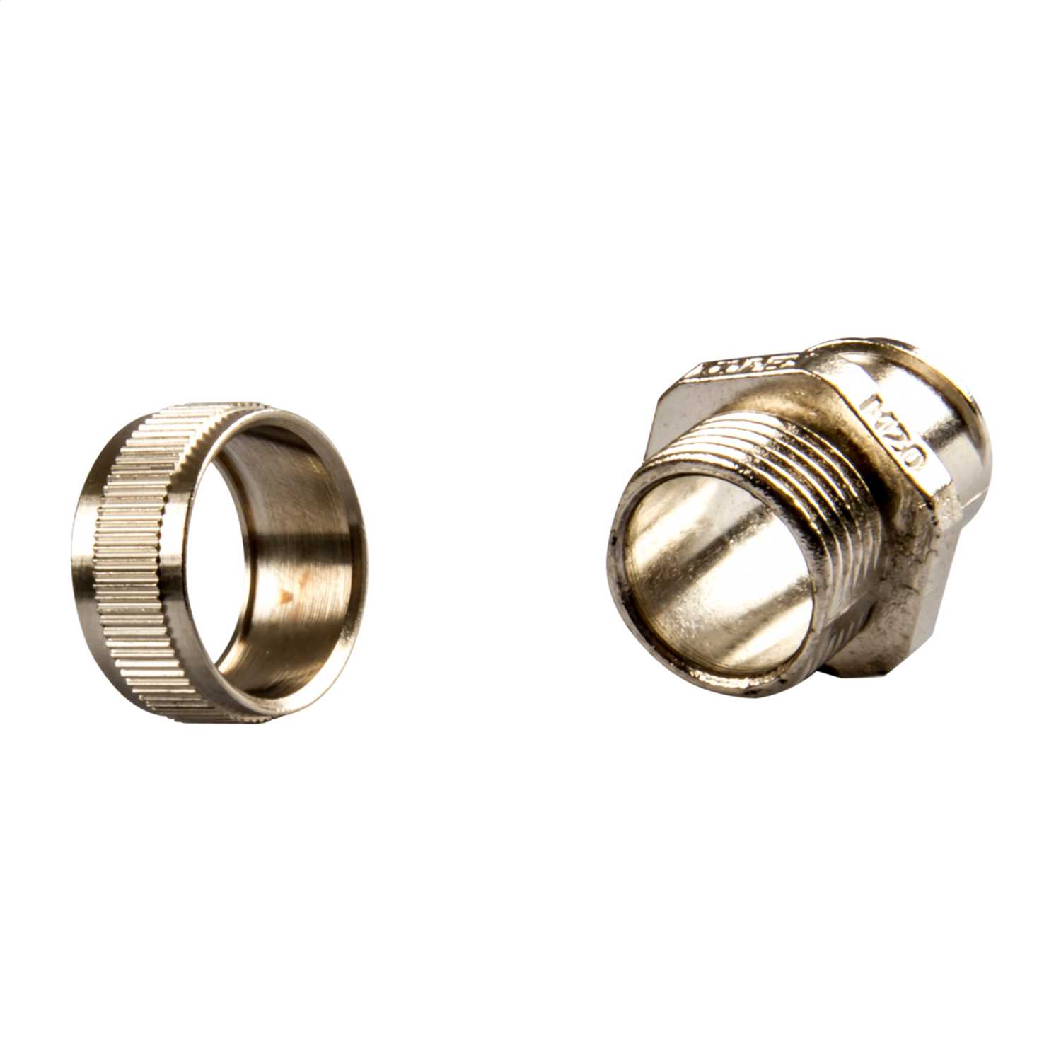 Kopex 20mm Fixed Straight Flexible Conduit Gland (Sold in 1's