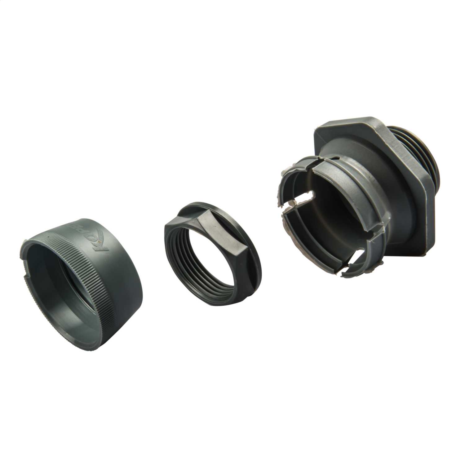 Kopex 25mm Straight Male Nylon 6 Gland (Sold in 1's) (YQM0505) CEF