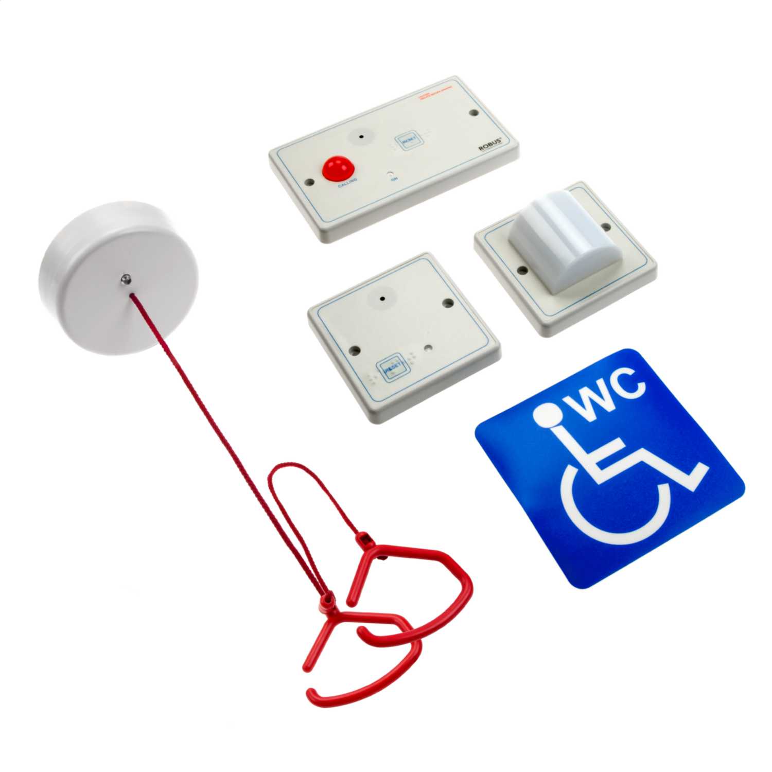 Robus Single Zone Disabled Toilet Alarm Kit (RDPTA01) CEF