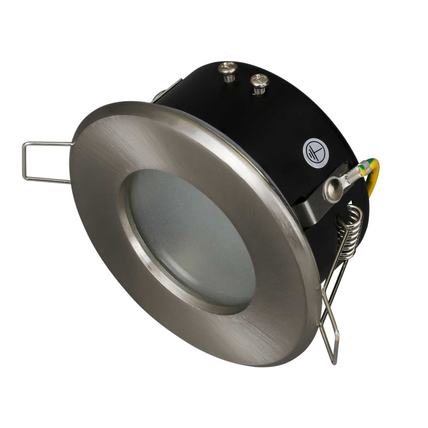 Robus 50W GU10 Shower Downlight Brushed Chrome (RS10165GZ13) CEF