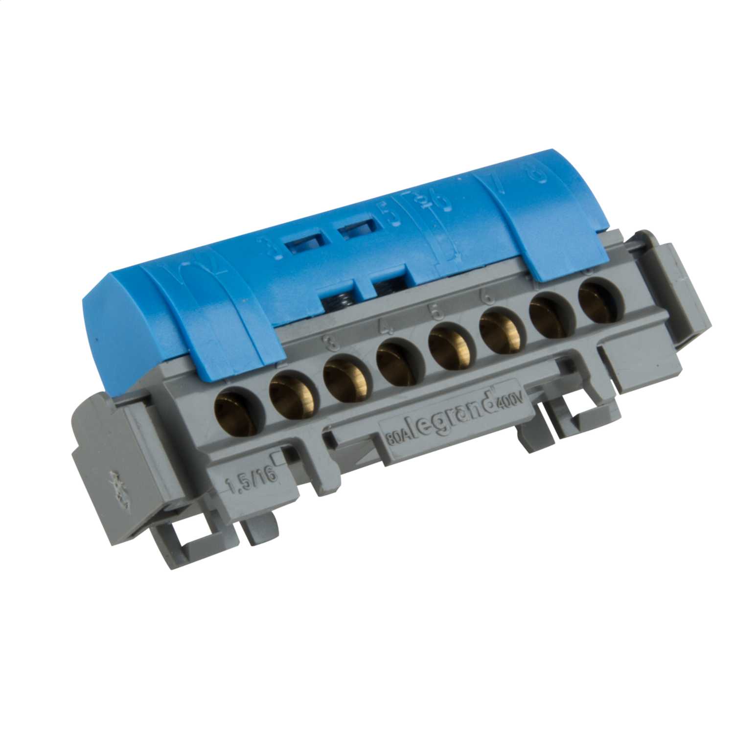 Legrand Fully Shrouded Neutral Terminal Block Finger Protection IP2X