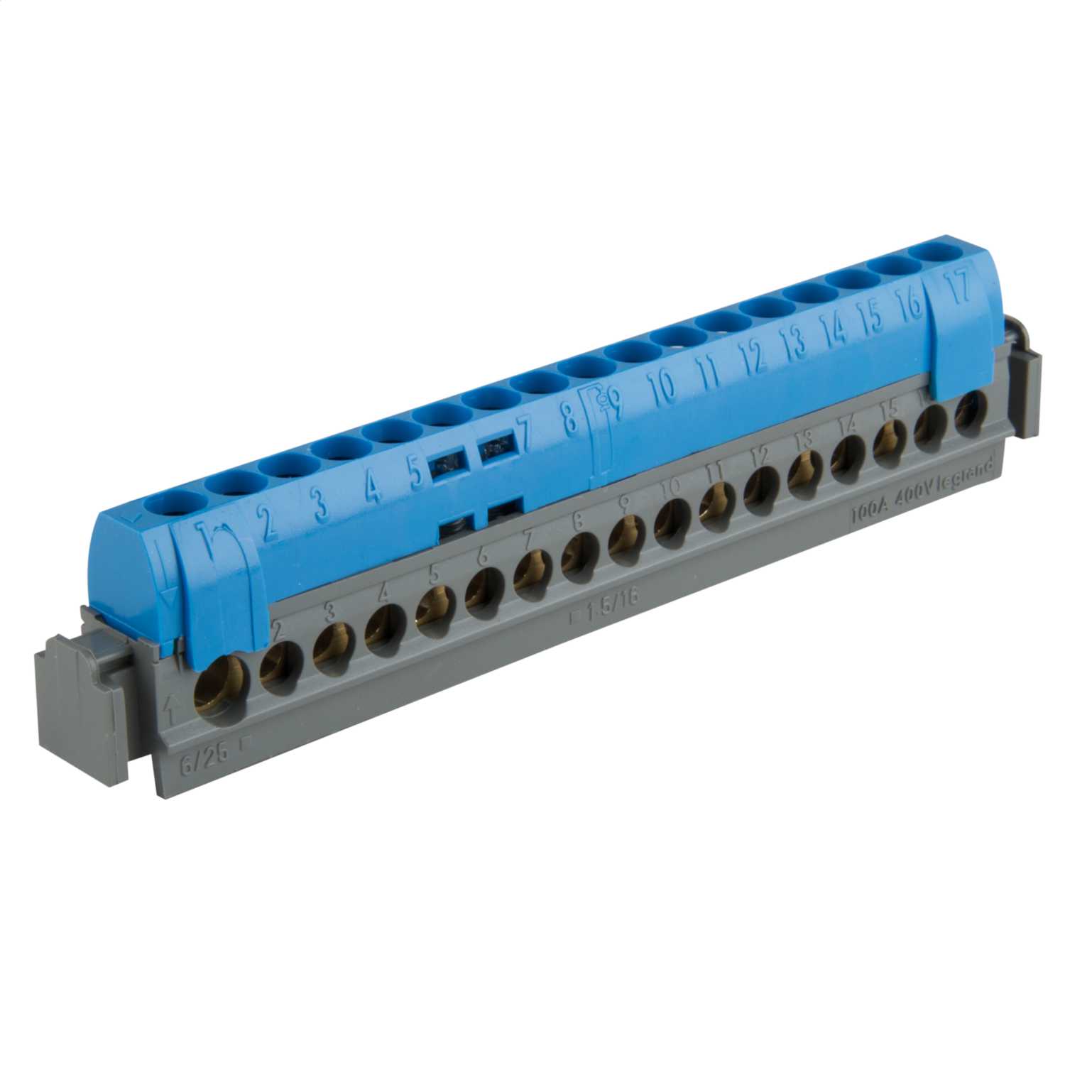 Legrand Fully Shrouded Neutral Terminal Block Finger Protection IP2X (004845) CEF