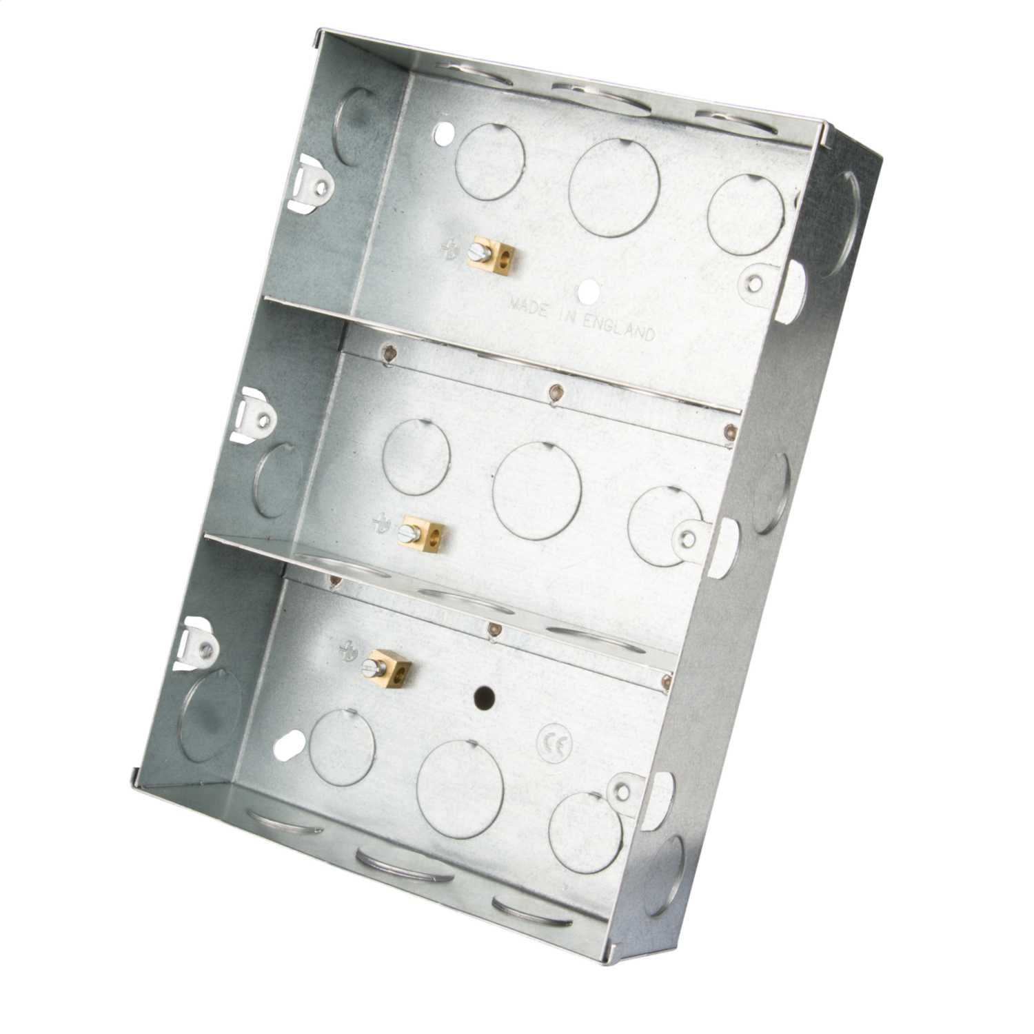 Legrand 9 Way Flush Back Box with Phase Barrier (081857) CEF