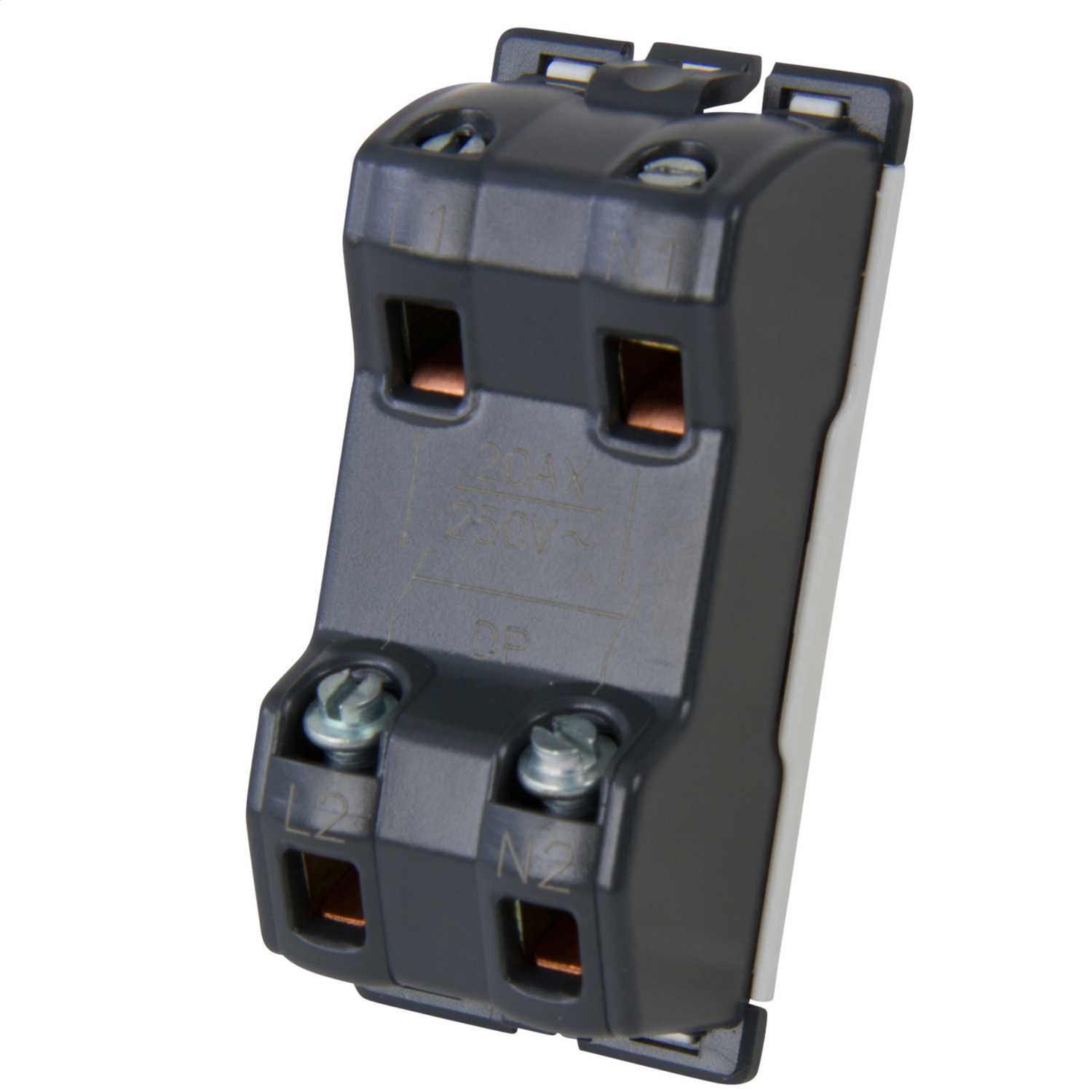 Legrand 20A Double Pole Grid Switch (735420) CEF