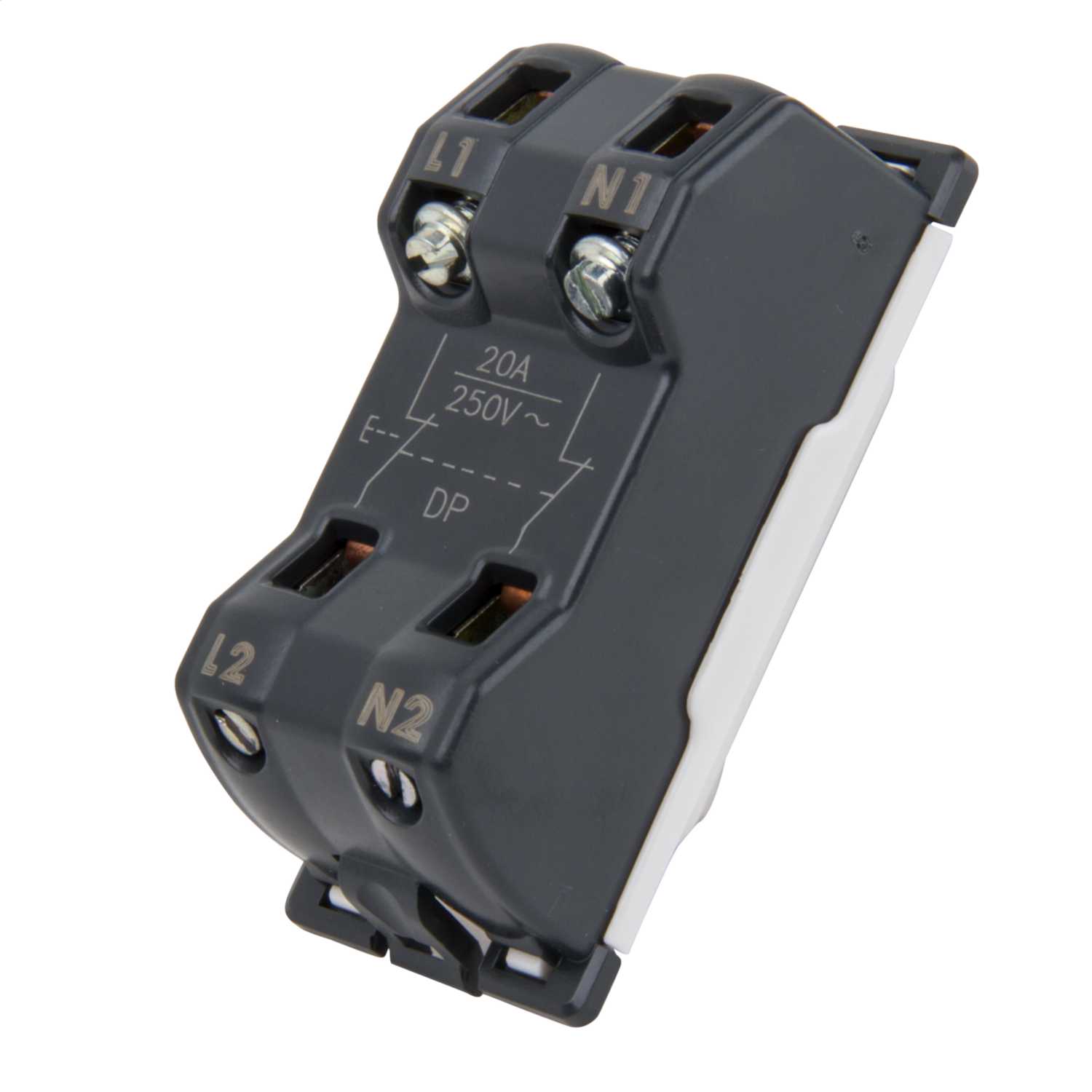 Legrand 20A Double Pole Push To Break Grid Switch (735425) CEF