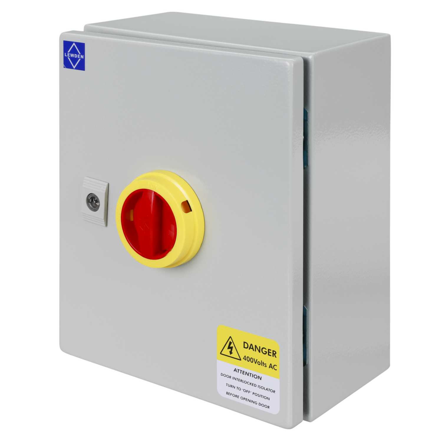 Lewden 80A TP+N Metal Isolator Switch Disconnector (IS804P) | CEF