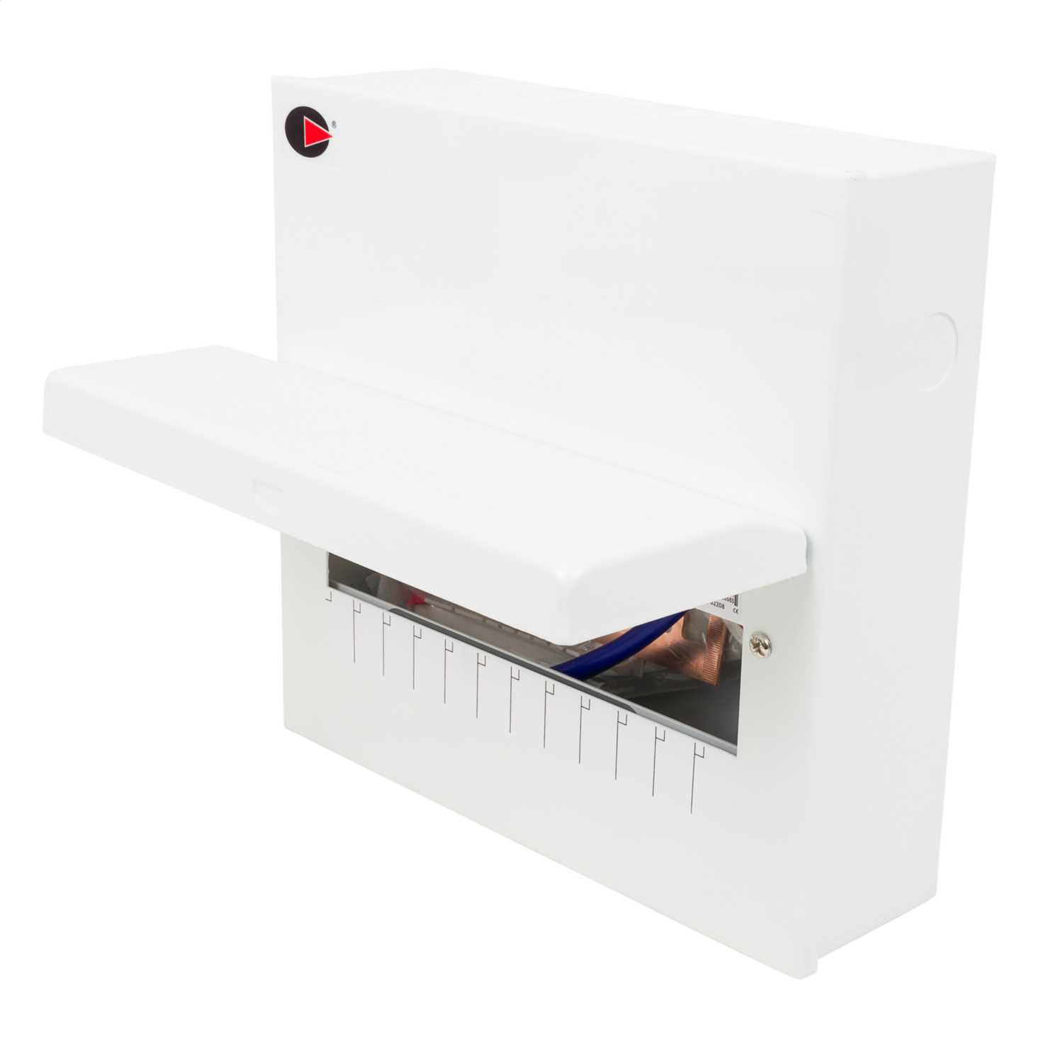 Lewden 12 Module Metal Modular Enclosure (QFSMC12ENC) CEF