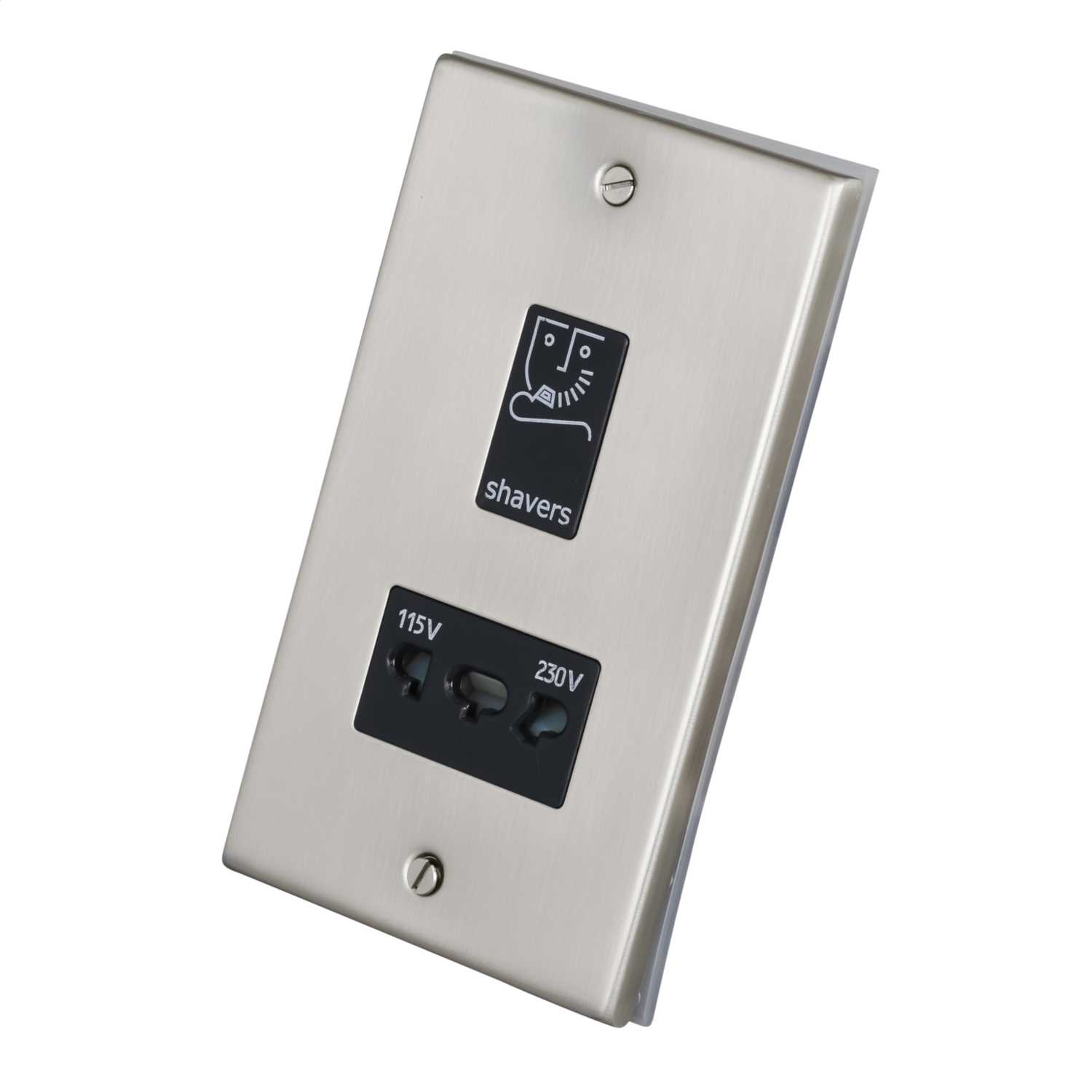 LGA Selectric 7MPro Dual Voltage Shaver Supply Unit Black Insert Satin