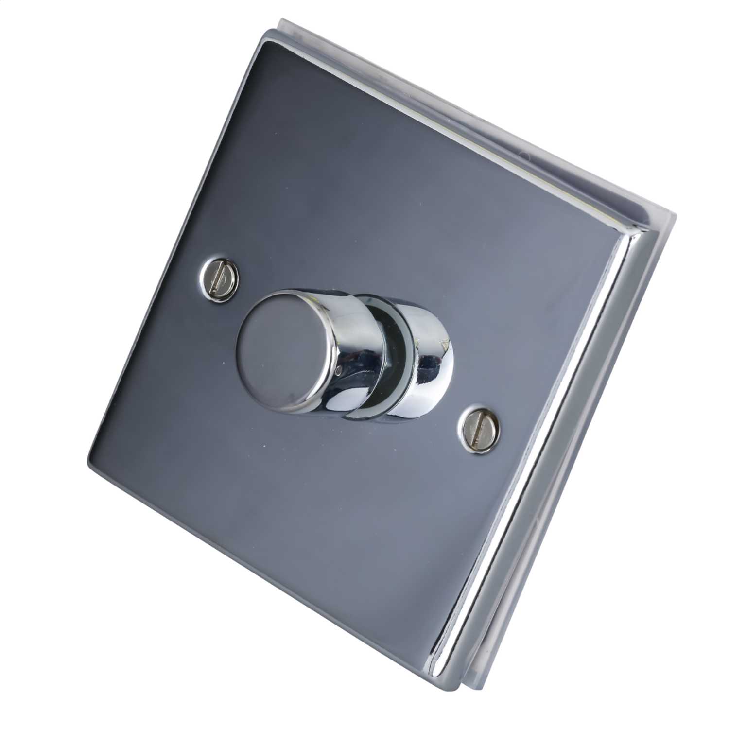 LGA Selectric 7MPro 400W 1 Gang 2 Way Rotary Dimmer Switch Polished