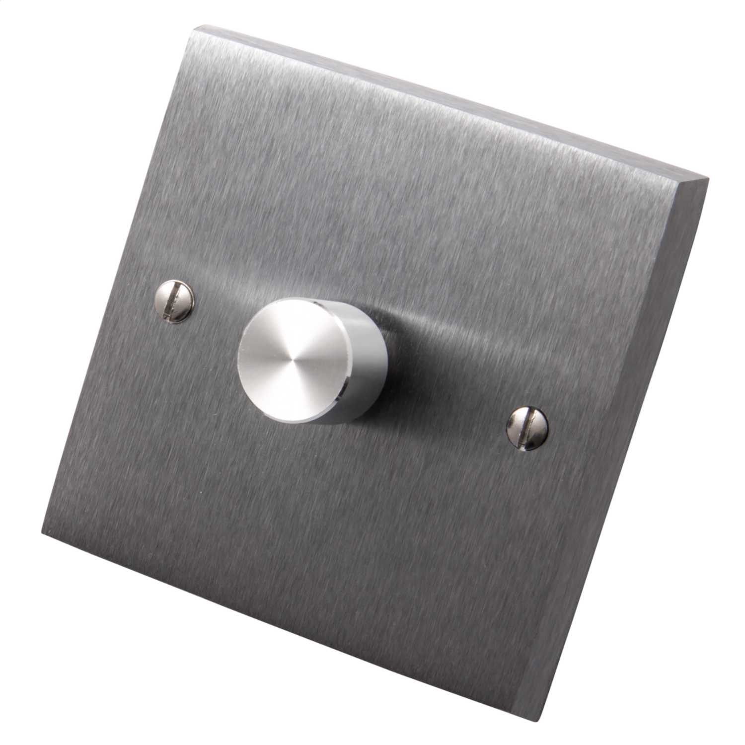 Heritage 400W 1 Gang 2 Way Dimmer Switch Satin Chrome (BC971/400) CEF