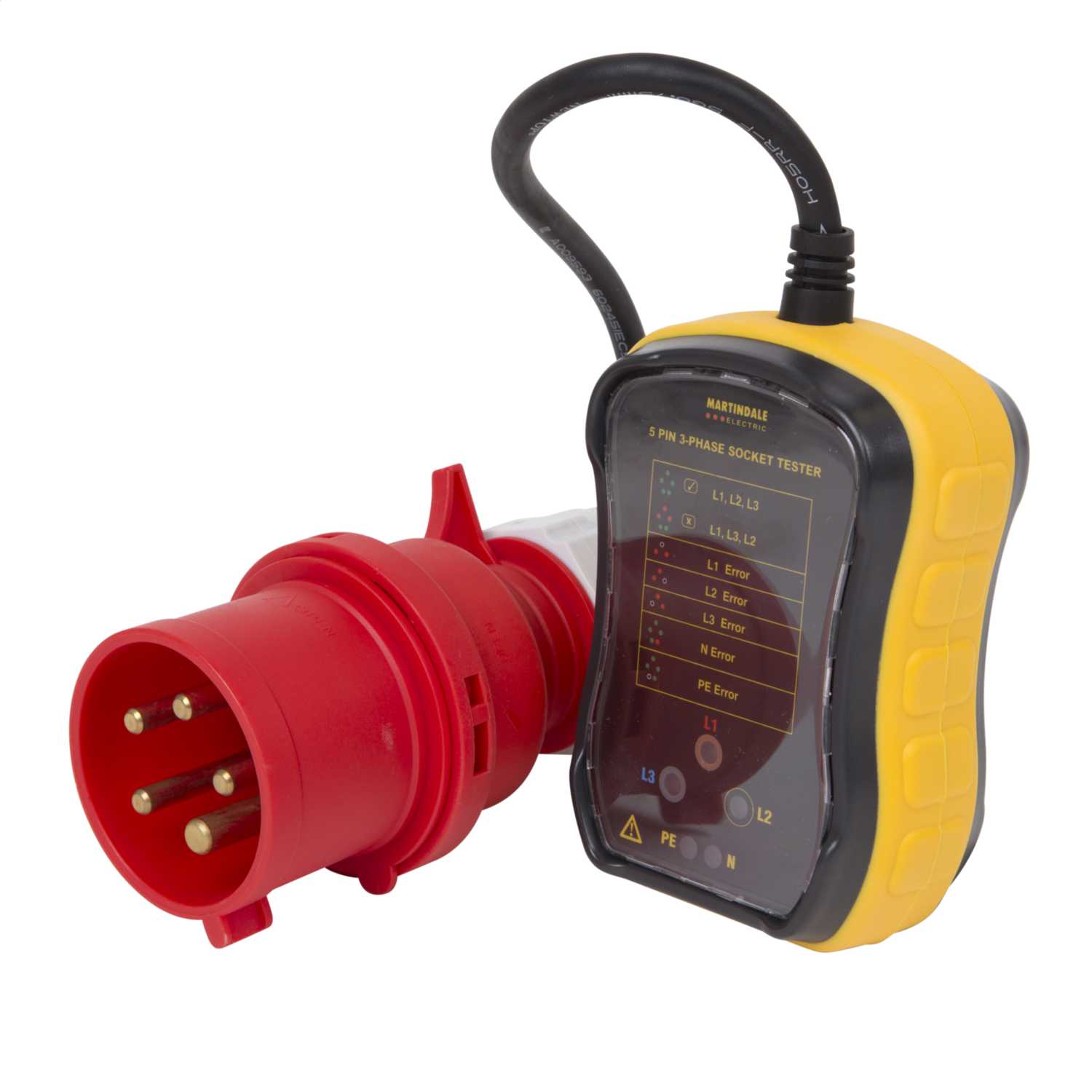 Martindale 32A 5 Pin Socket Tester (MARPC105/32) | CEF