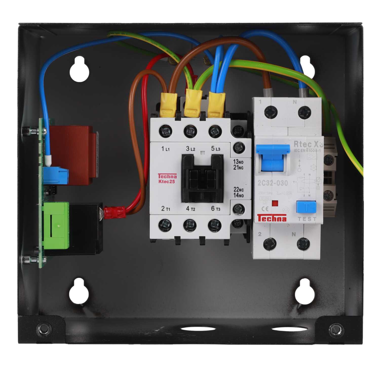 Matte Single Phase EV Voltage Monitoring and Protection Unit with Type
