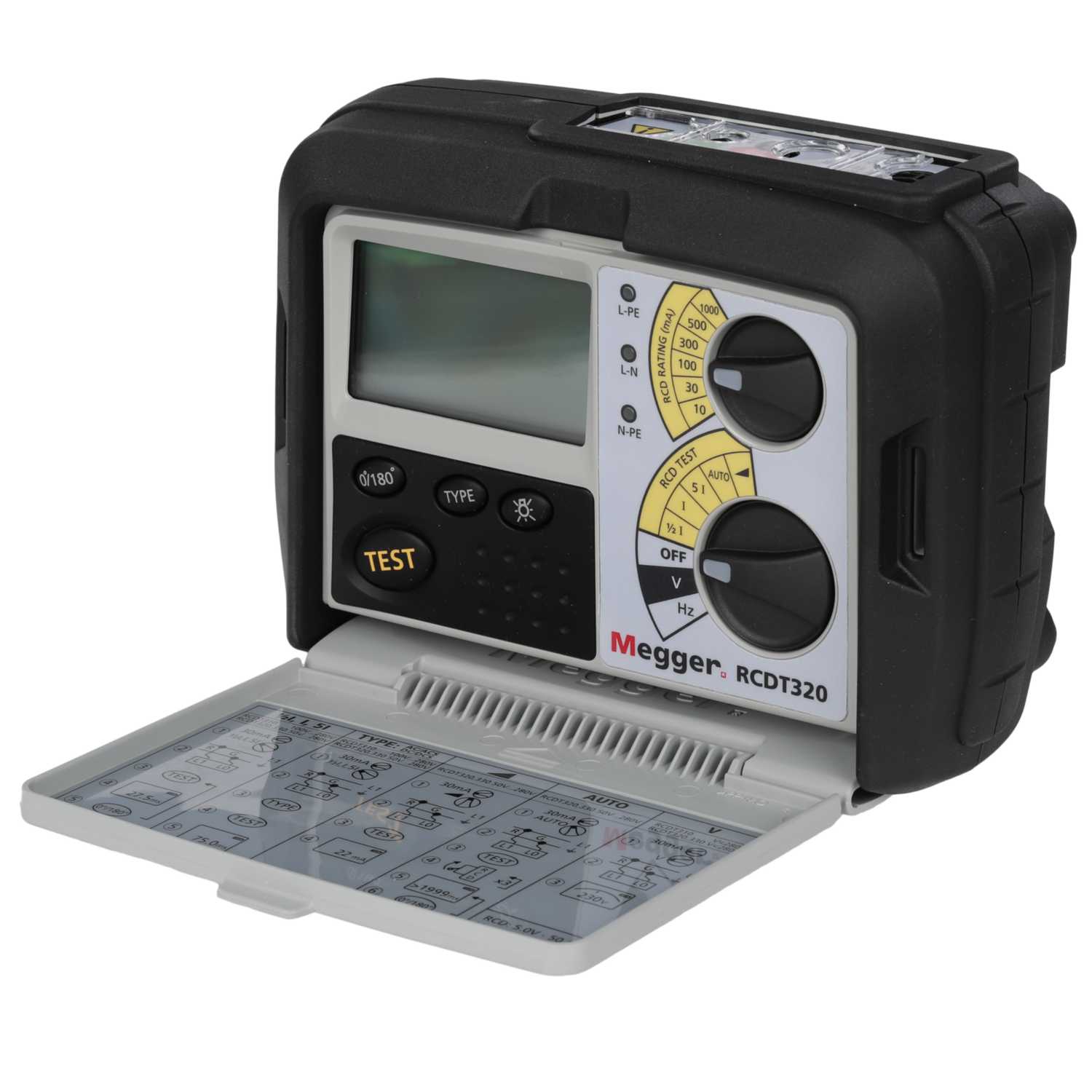 Megger RCDT320 Digital RCD Tester (RCDT320) CEF