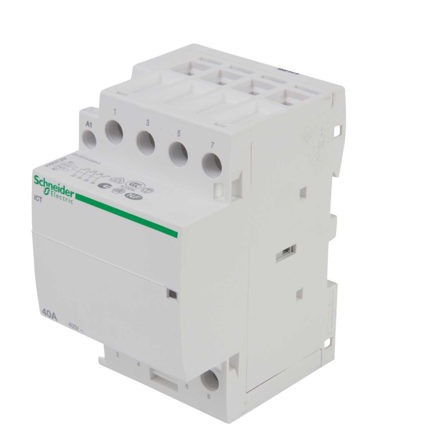 Schneider A9C20847 Installationsschütz iCT 40A, 4 Öffner, 220/240V, 50Hz Elektroshop Wagner