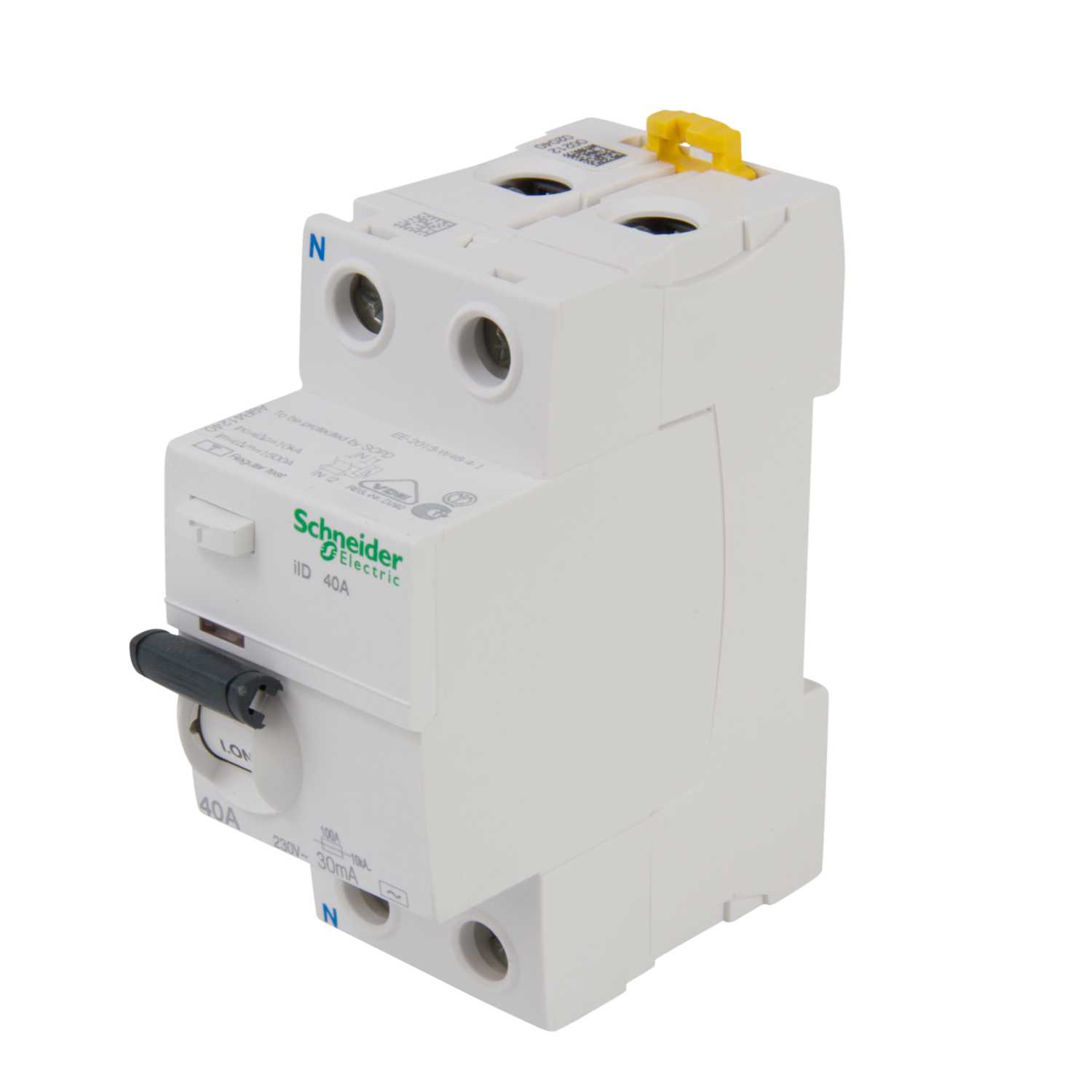 Schneider Acti9 40A 2 Pole 30mA Type AC RCD (A9R41240) | CEF