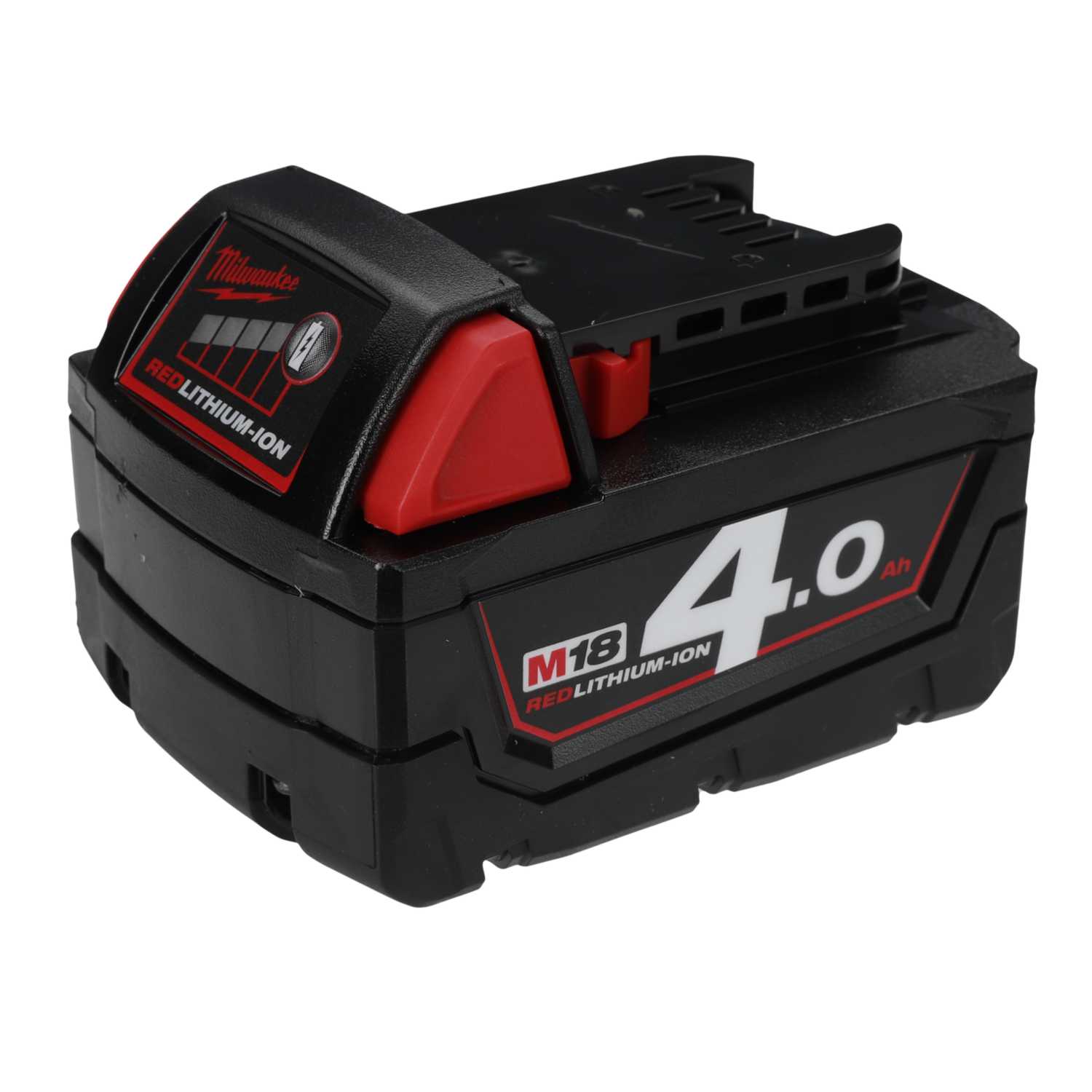 Milwaukee M18 B4 18V 4.0Ah Red Lithium-Ion Battery (4932430063) | CEF