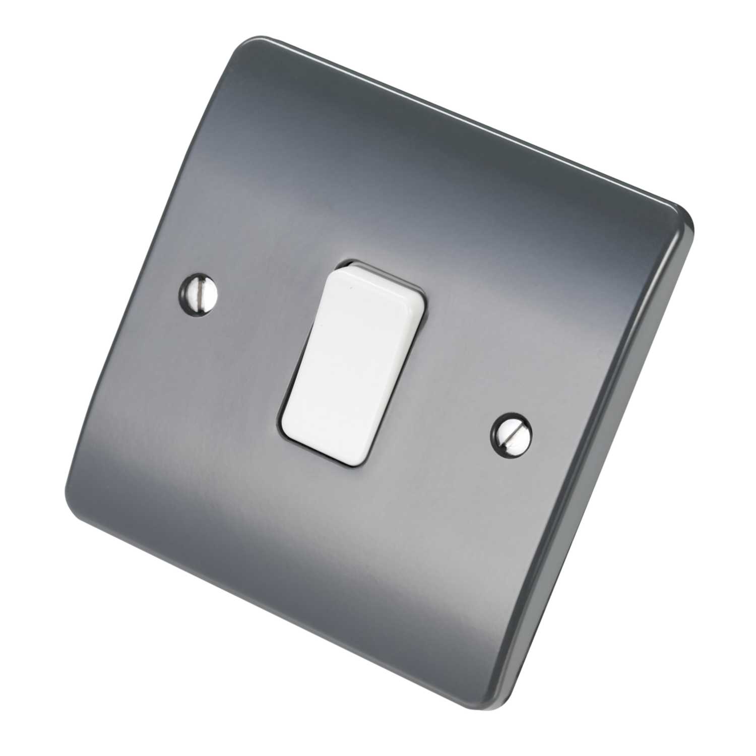 MK Logic Plus 10A 1 Gang 2 Way Light Switch Graphite (K4871GRA) CEF