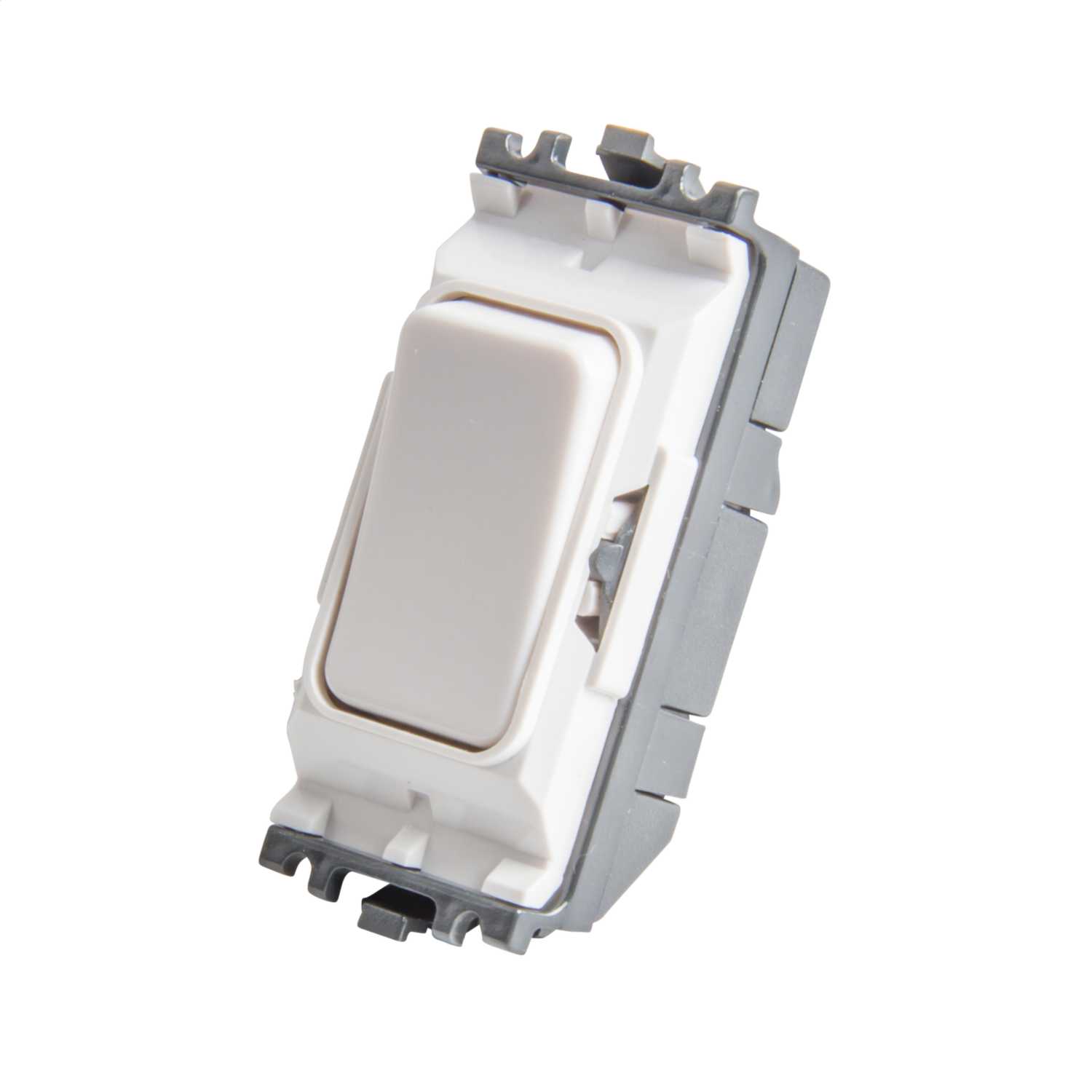 MK Grid Plus 10A Single Pole 2 Way Retractive Grid Switch (K4885WHI) | CEF