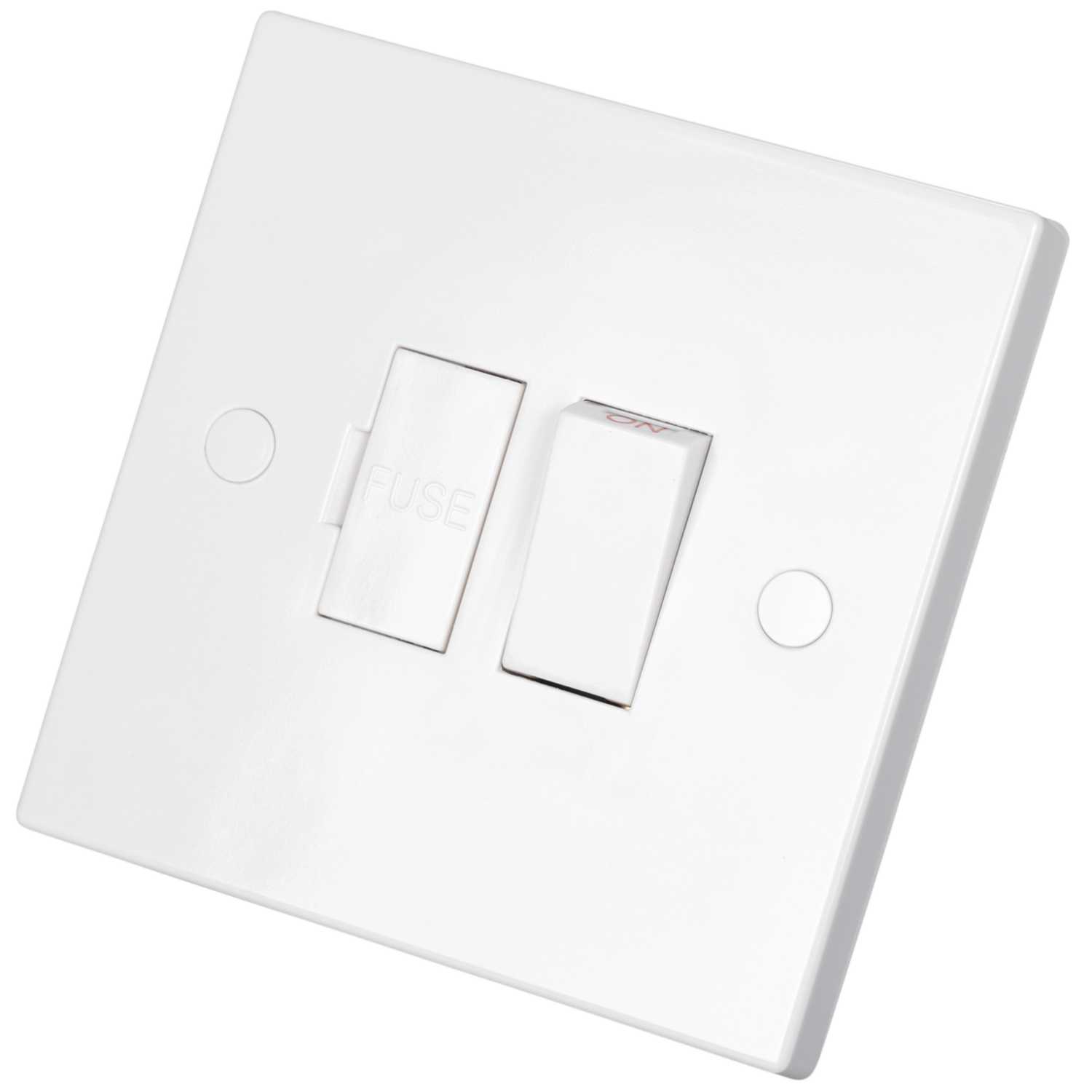 Knightsbridge PU6300 Pure 13A SWITCHED FUSED SPUR UNIT 9MM