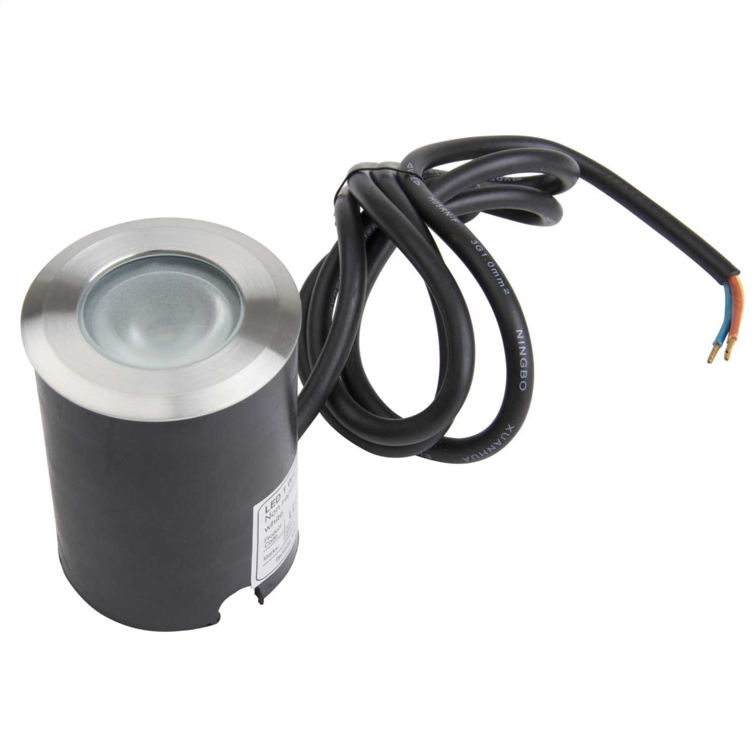 Knightsbridge Ip65 1w Mini Led Ground Light White (ledm07w) 