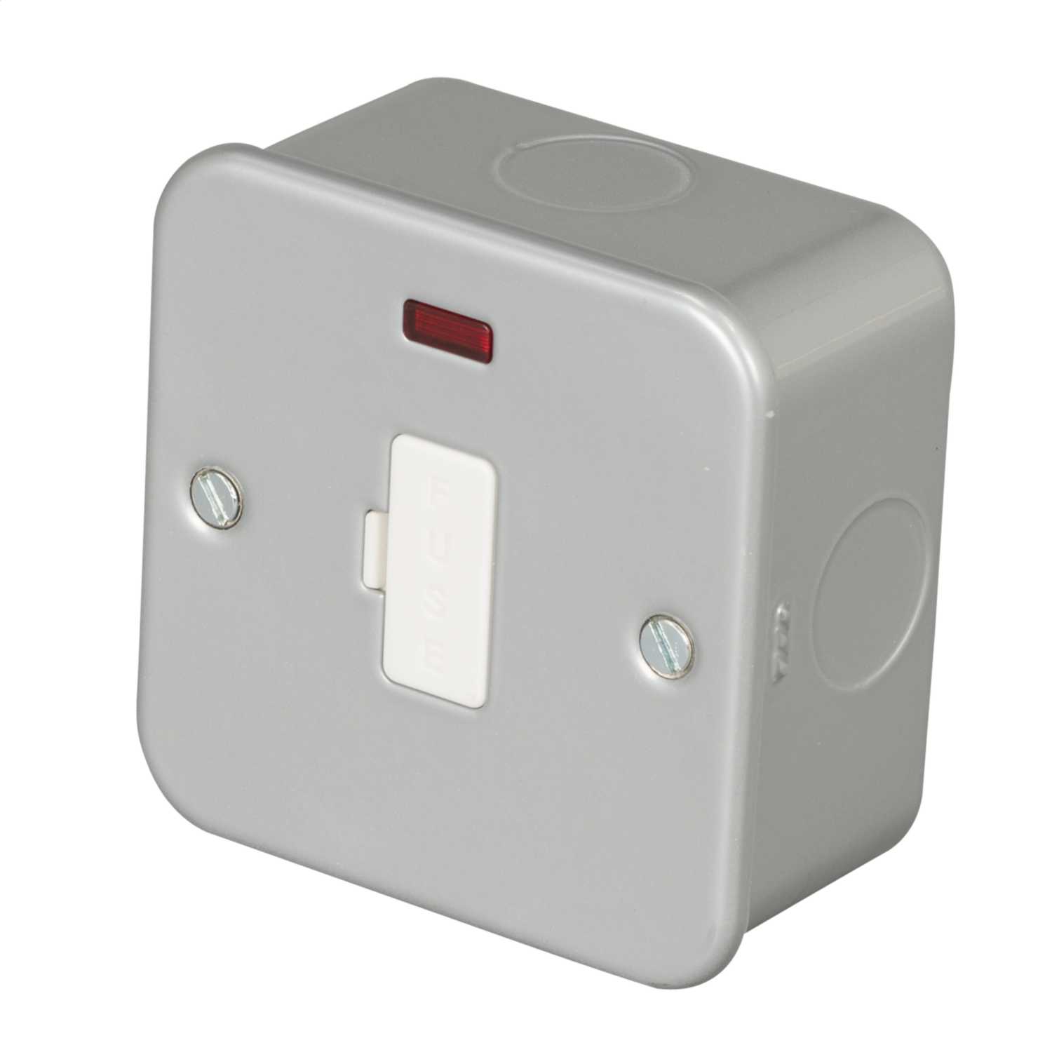 Knightsbridge 13A Unswitched Fused Spur with Neon Metal Clad (M6000N) CEF