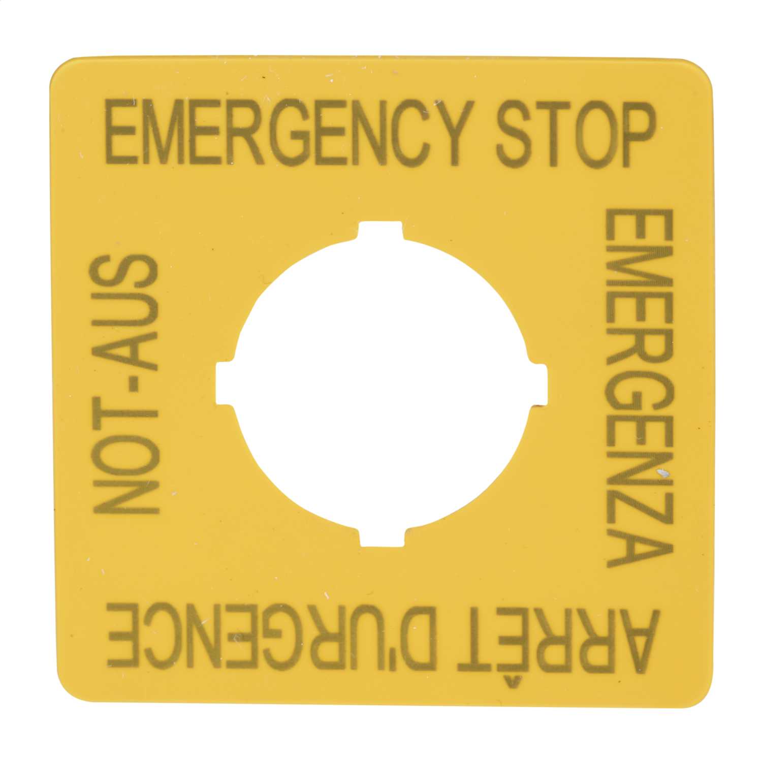 Moeller M22-XYK1 Emergency Stop Label (216484) | CEF