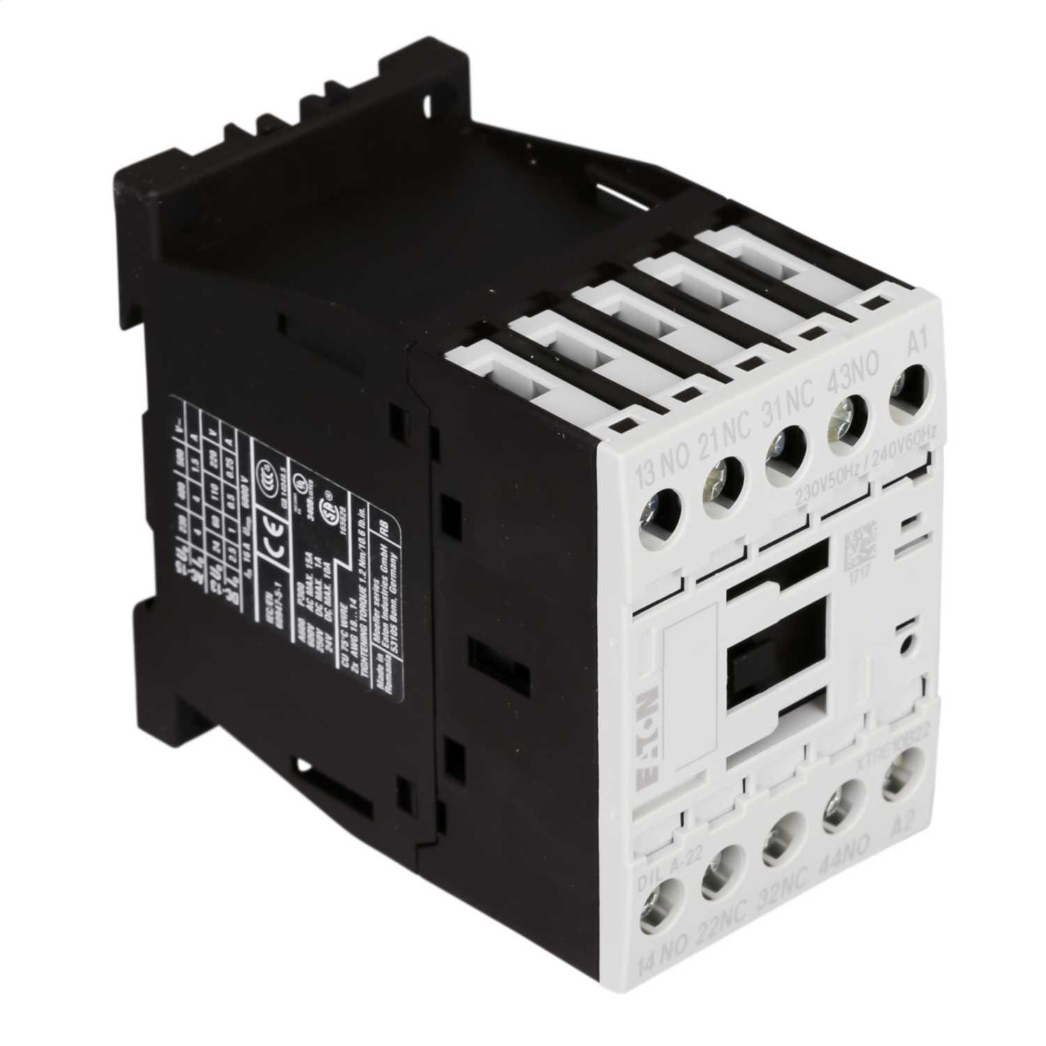 Moeller DILA-22 230V AC Contactor Relay 2 NO + 2 NC Contacts (276399) | CEF