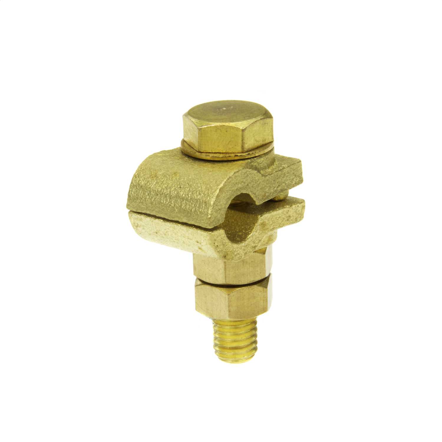 Niglon Brass Clamp For 3/8" Copper Bond Earth Rod (BCBR) | CEF