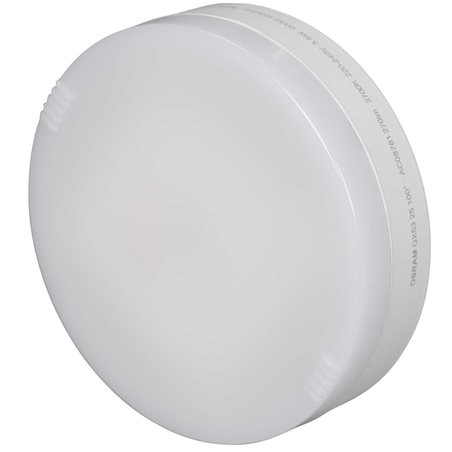 Osram 3.5W GX53 LED Non Dimmable Lamp 2700K (4058075105591) | CEF