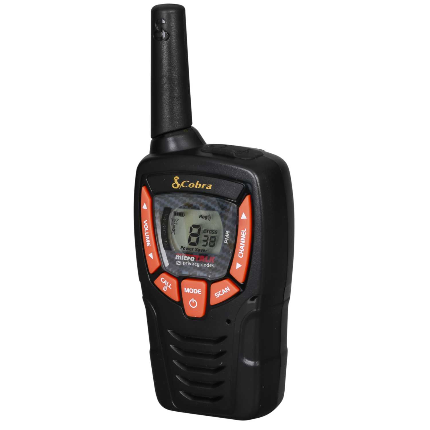 Cobra Walkie Talkie Twin Pack with Batteries and USB Charger 8km Range ...