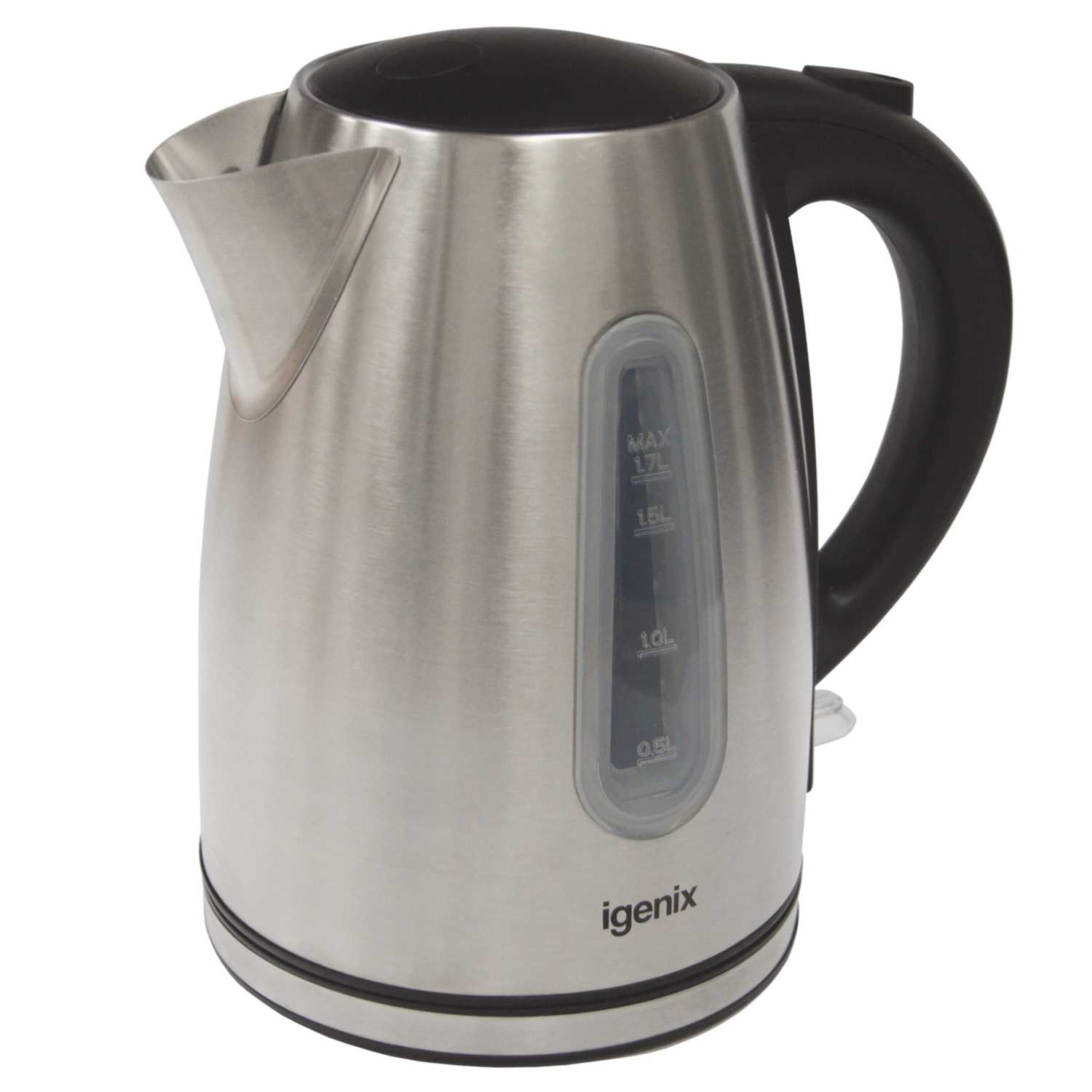 Igenix 1.7 Litre Jug Kettle Brushed Stainless Steel (IG7251) | CEF