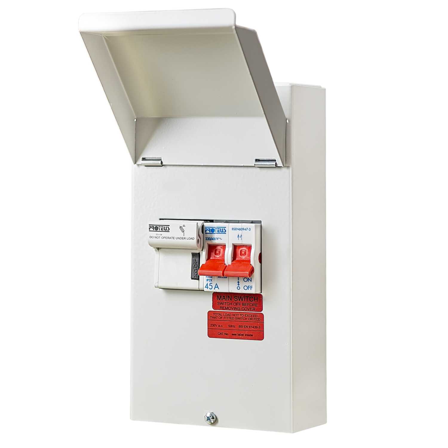 Proteus 40A SP+N Metal Switch Fuse (SF40) CEF