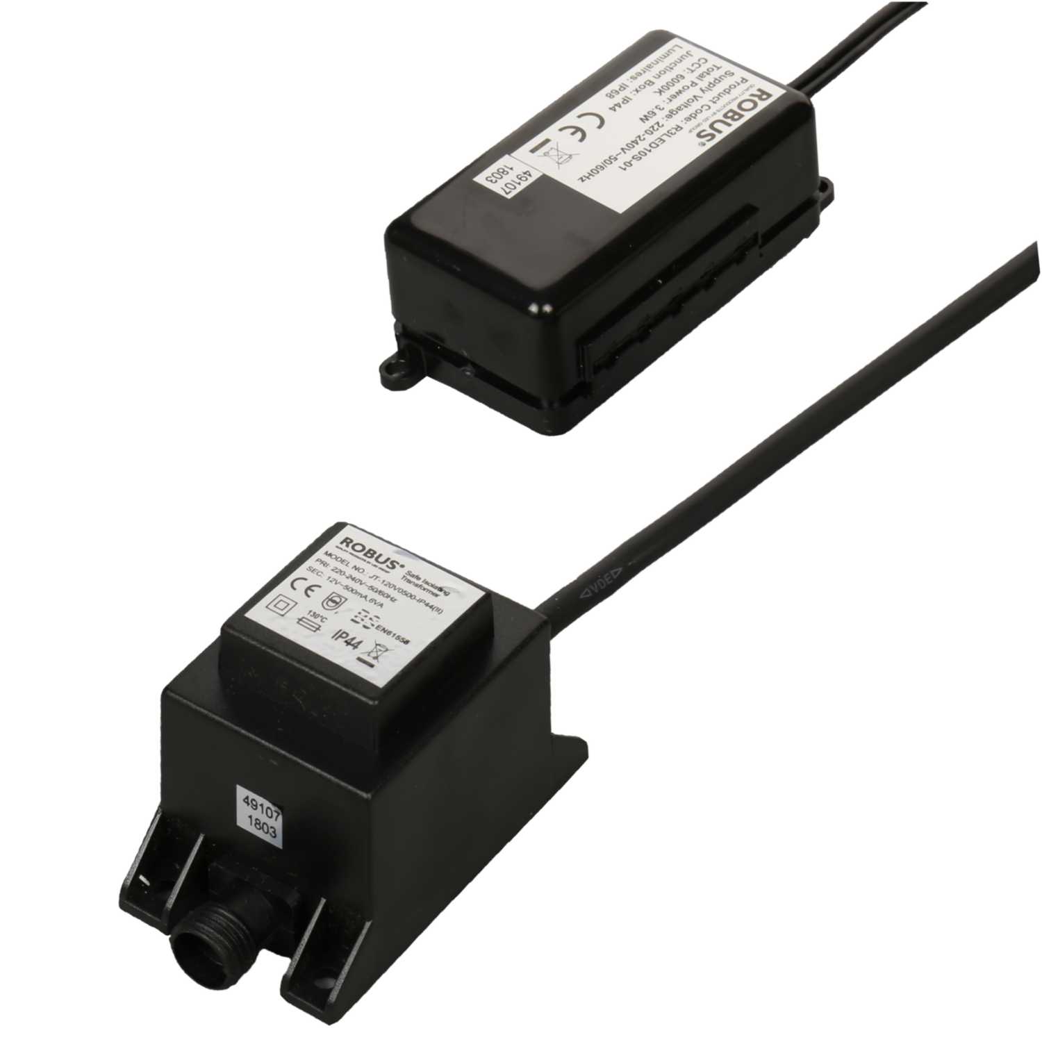 Robus Decking Kit IP68 5 Fittings with 3 x LED's Blue (R3LED5S07) CEF