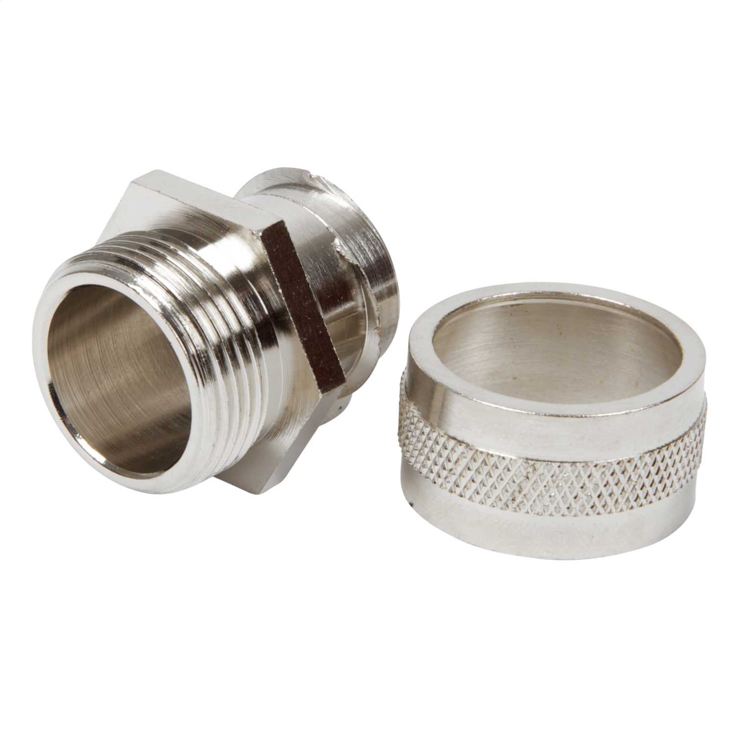 Ronbar 25mm Fixed Steel and PVC Flexible Conduit Glands (Sold in 1's