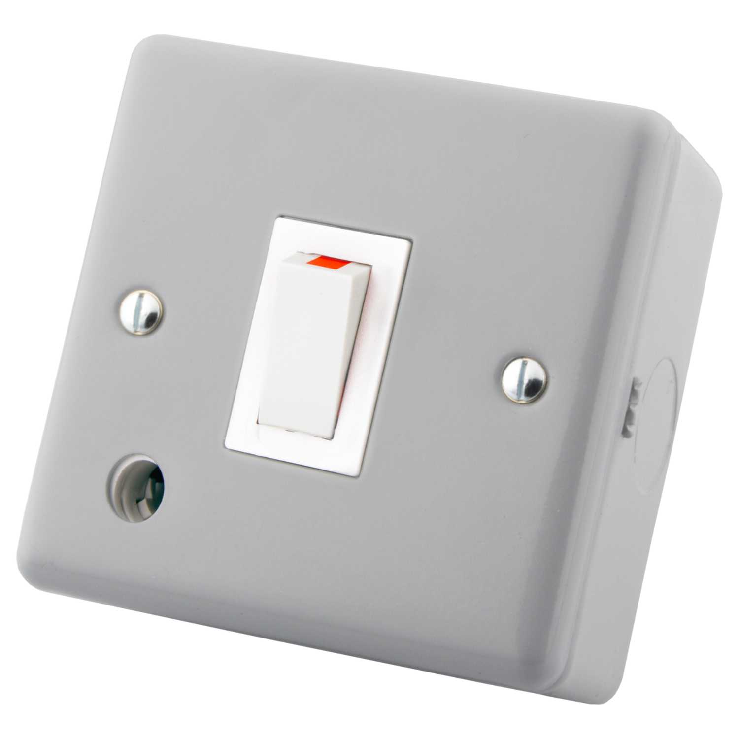 M2 20A DP Switch with Flex Outlet Metal Clad (M220DPS/FM) CEF