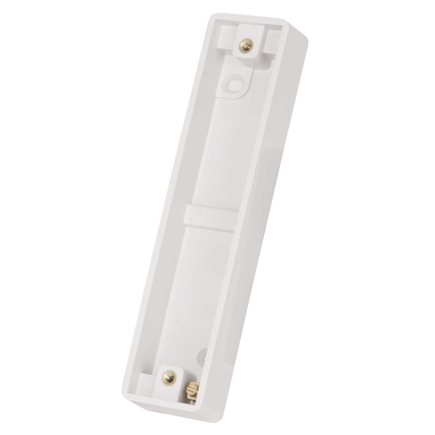 M2 2 Gang 19mm Architrave Pattress Back Box White (M22APB) CEF