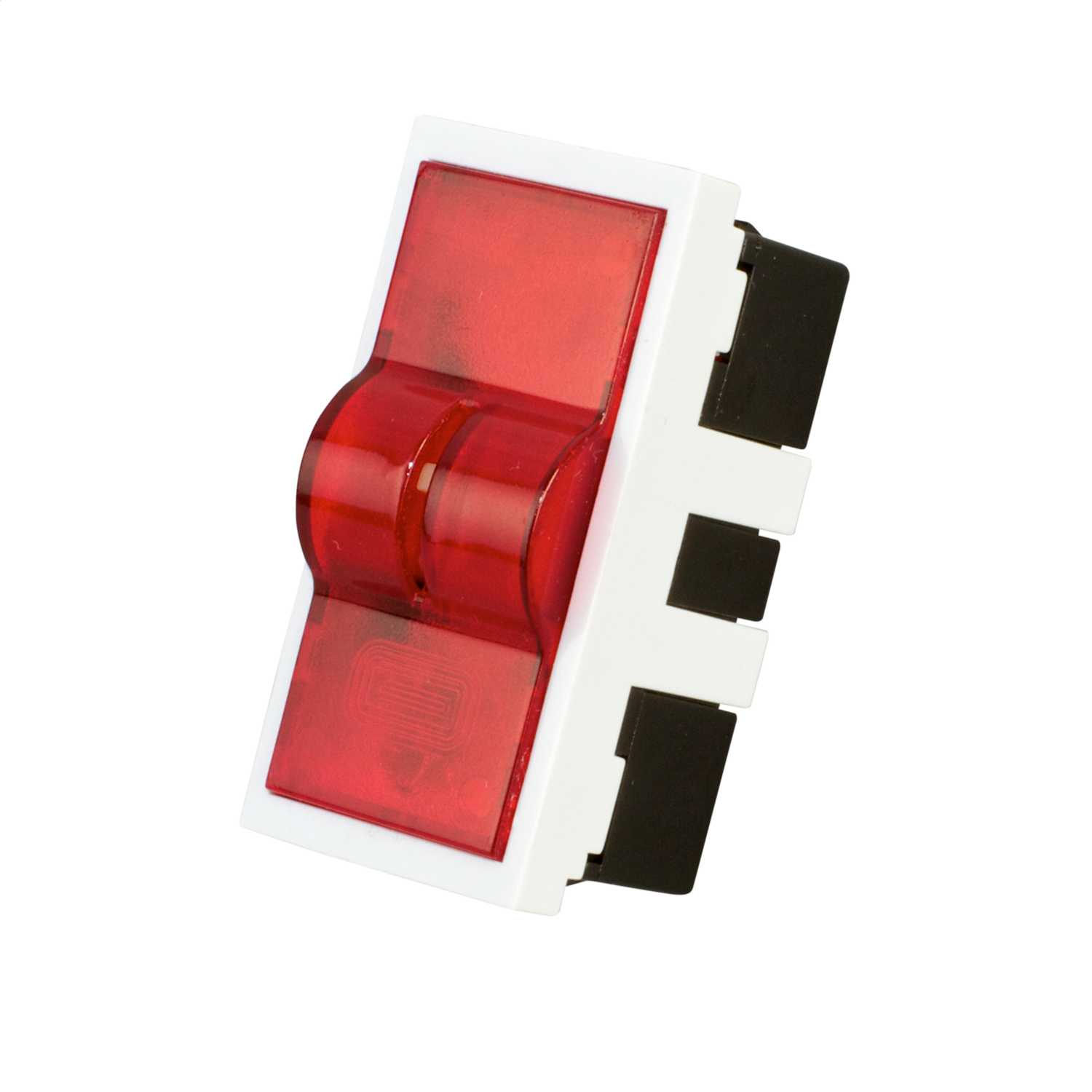 RPP Easy Clip 16A Double Pole Euro Module Key Switch with Neon (PE609 ...